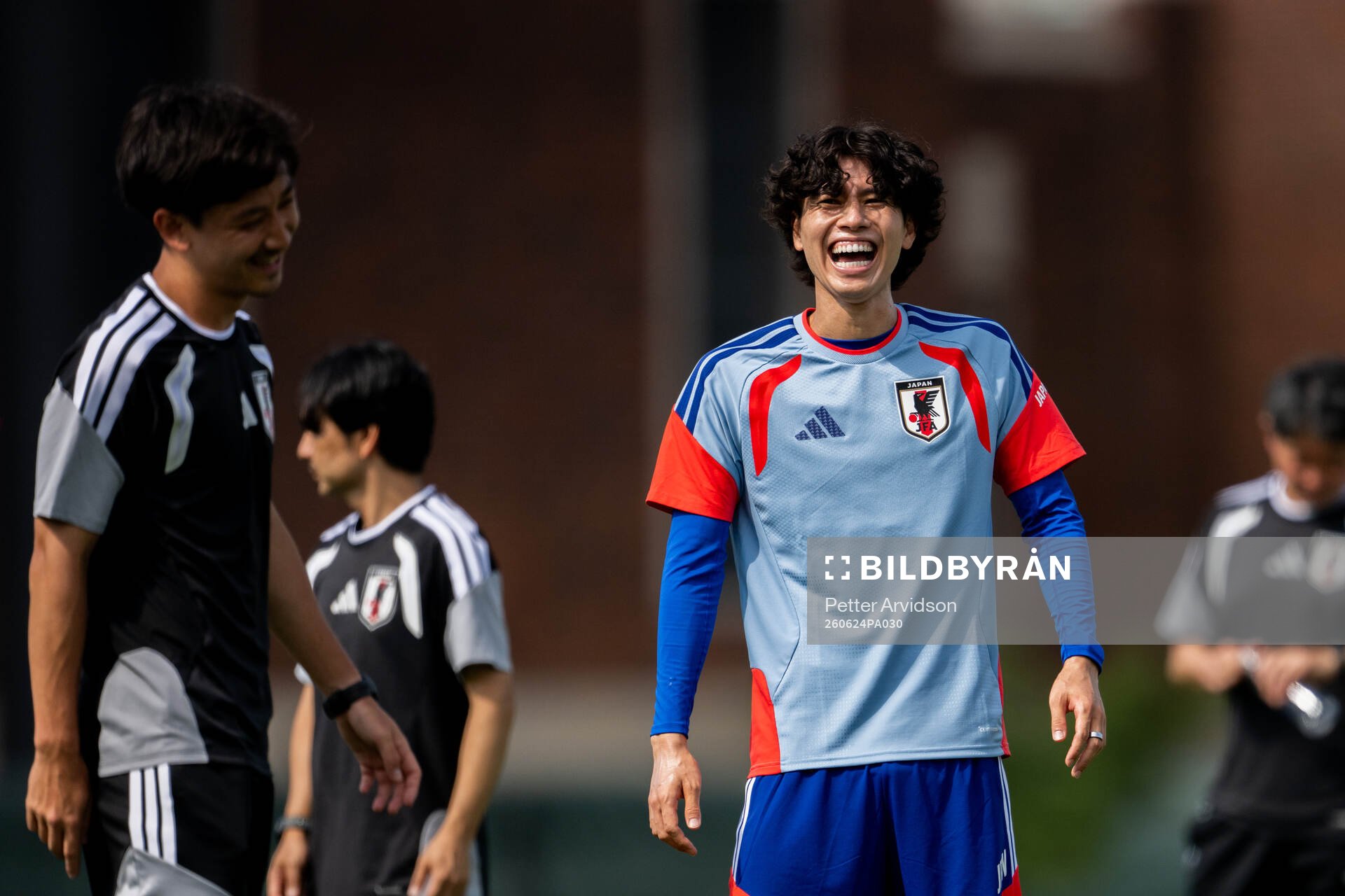 Ao Tanaka of the Japanese national football team at a
