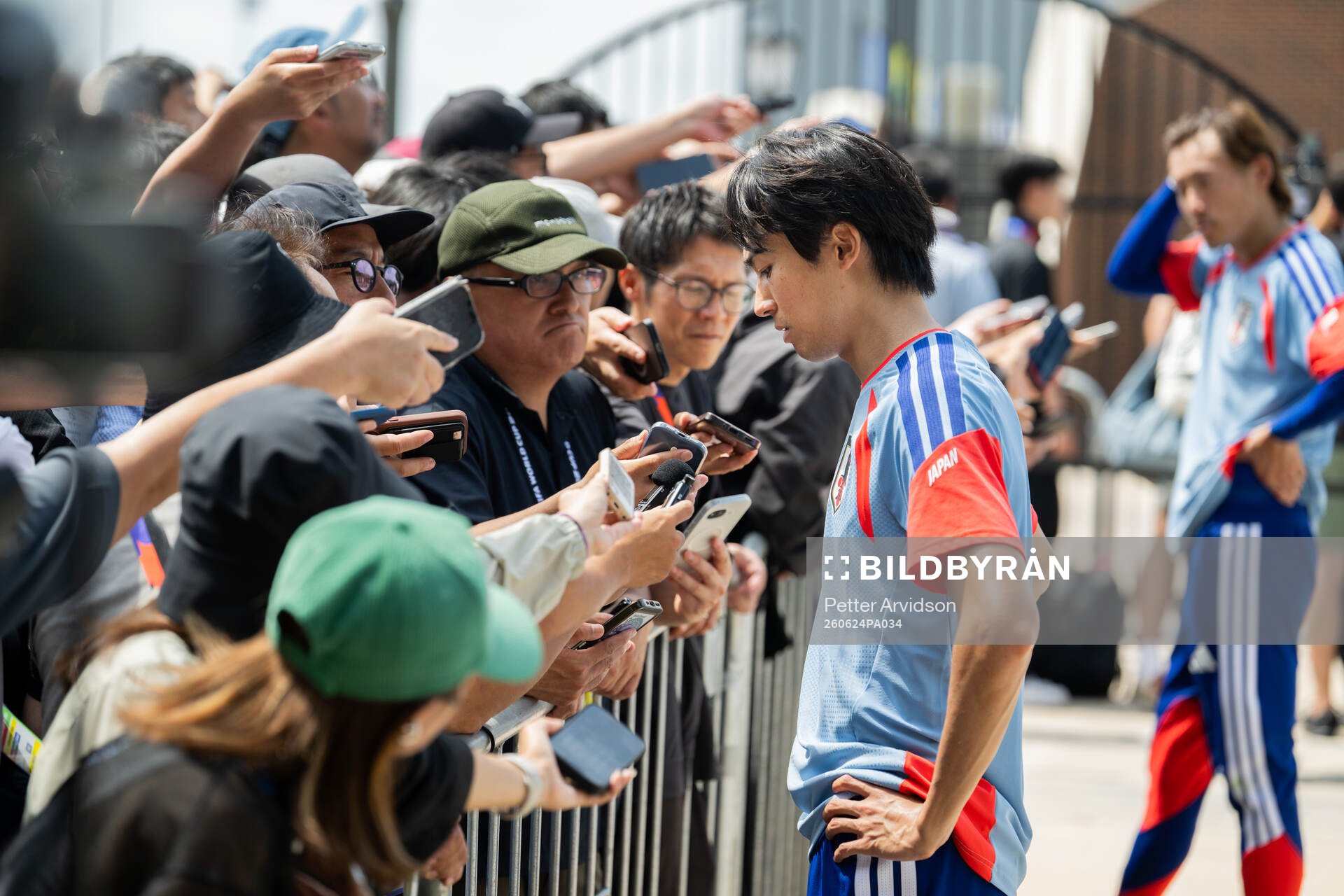 Keito Nakamura of the Japanese men's national football team