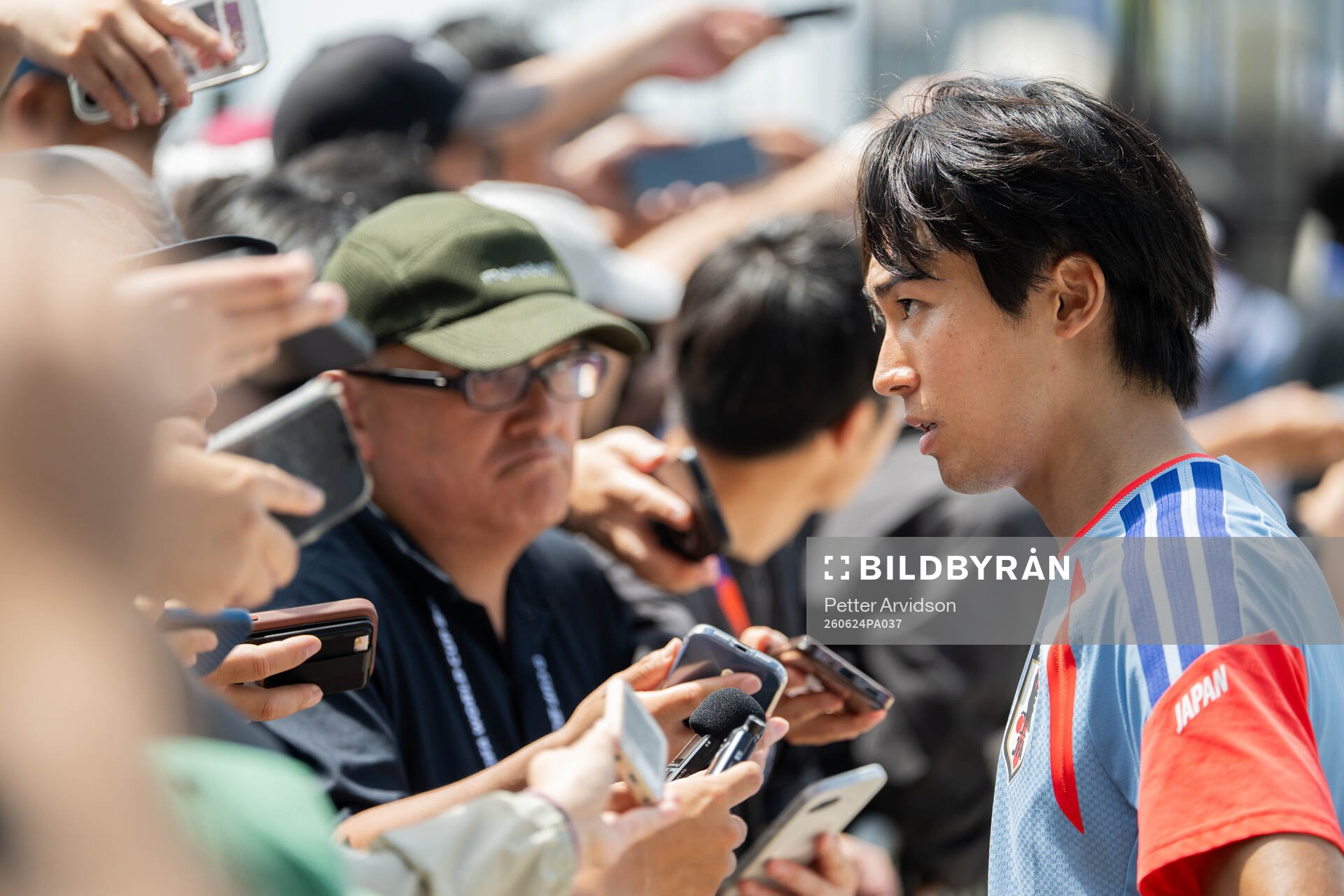 Keito Nakamura of the Japanese men's national football team