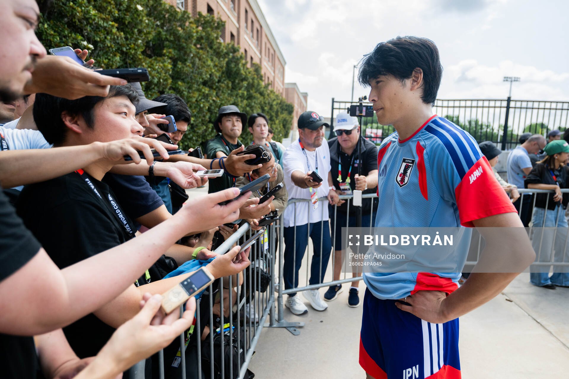 Shuto Machino of the Japanese men's national football team