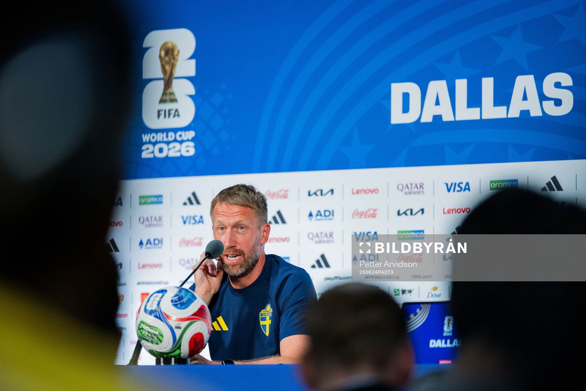Head coach Graham Potter of the Swedish national football