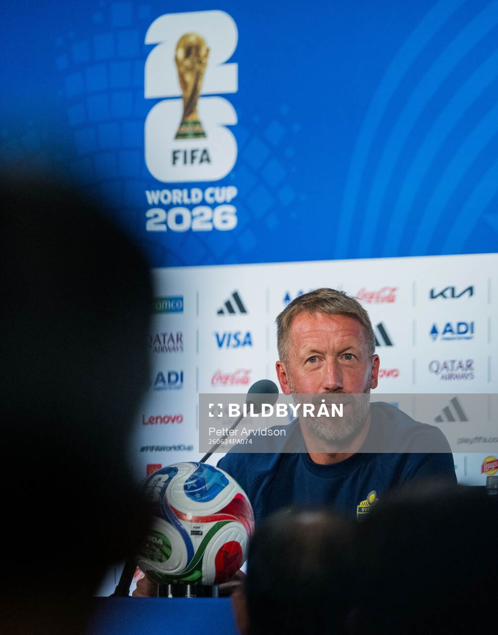 Head coach Graham Potter of the Swedish national football