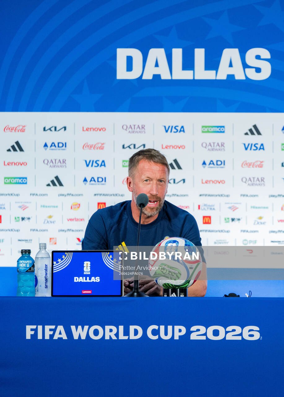 Head coach Graham Potter of the Swedish national football