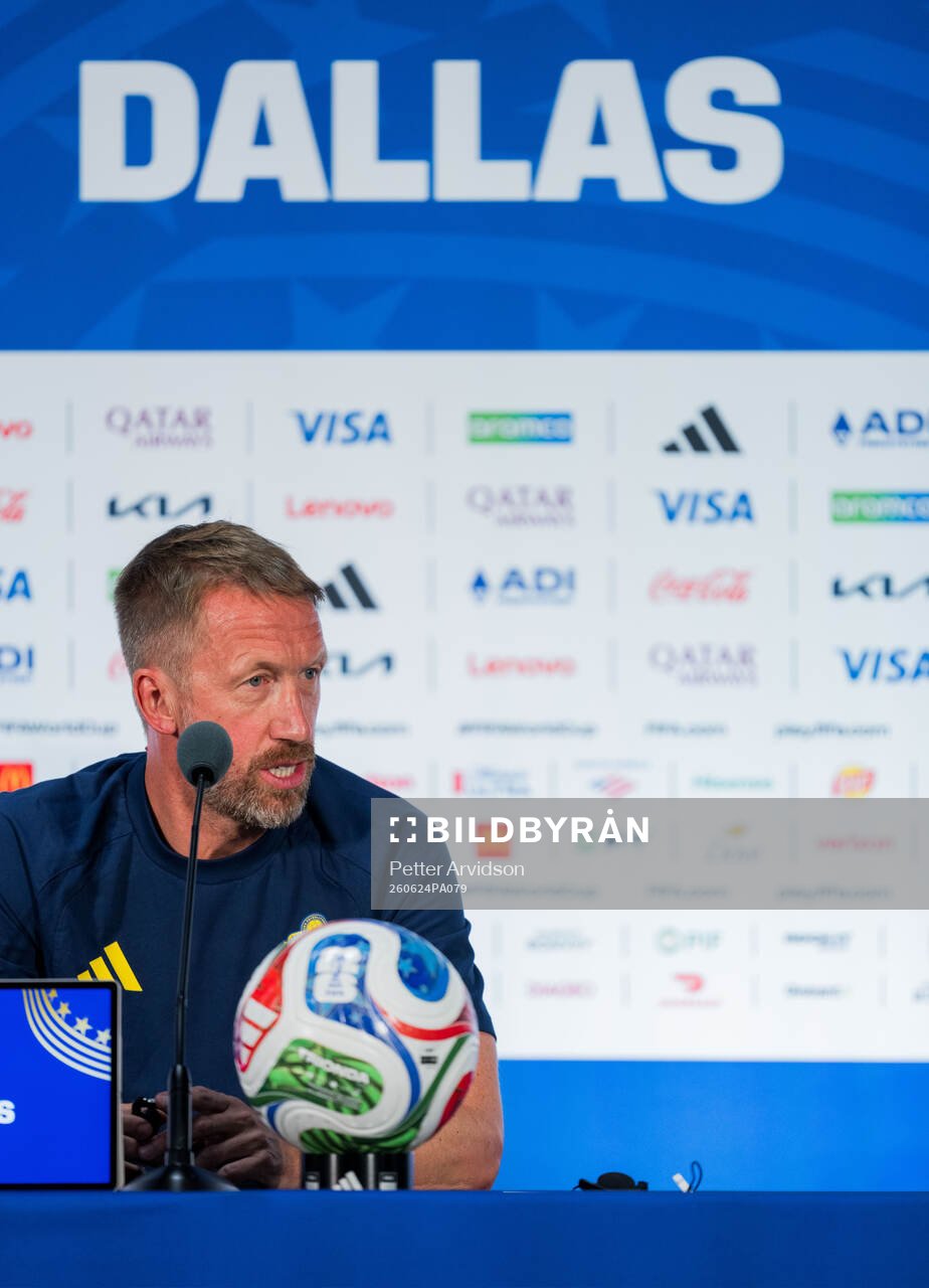 Head coach Graham Potter of the Swedish national football