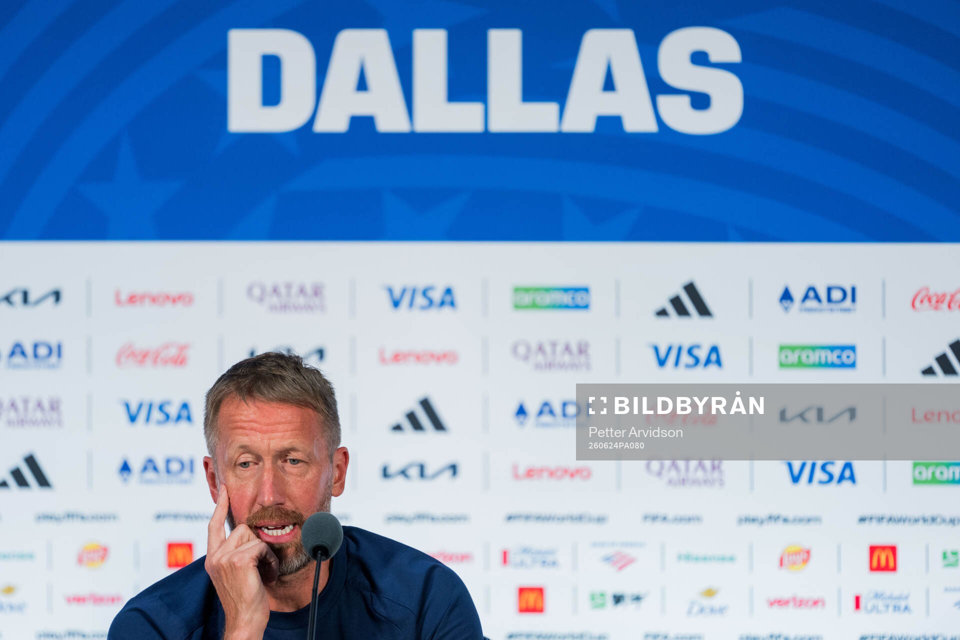 Head coach Graham Potter of the Swedish national football