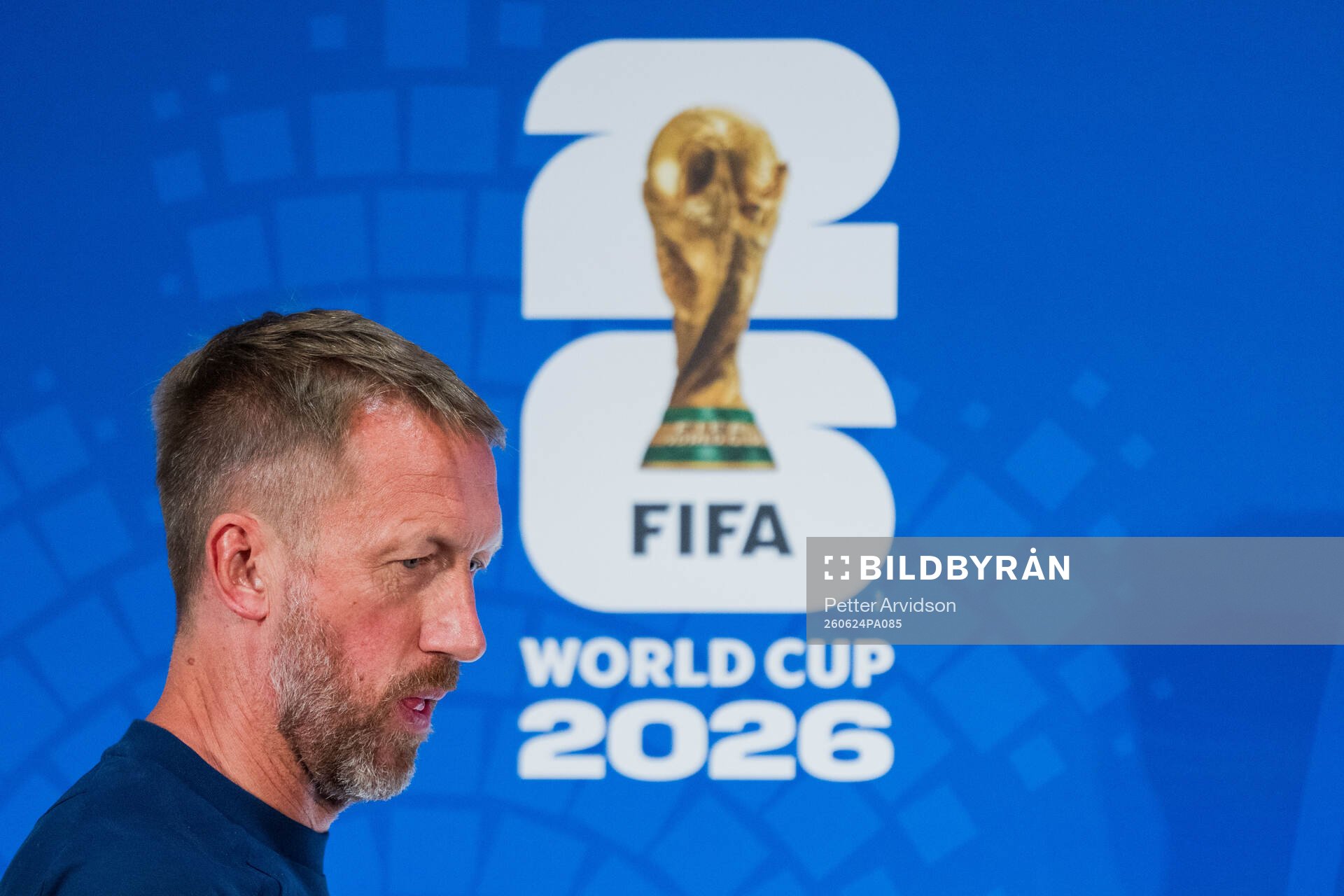 Head coach Graham Potter of the Swedish national football