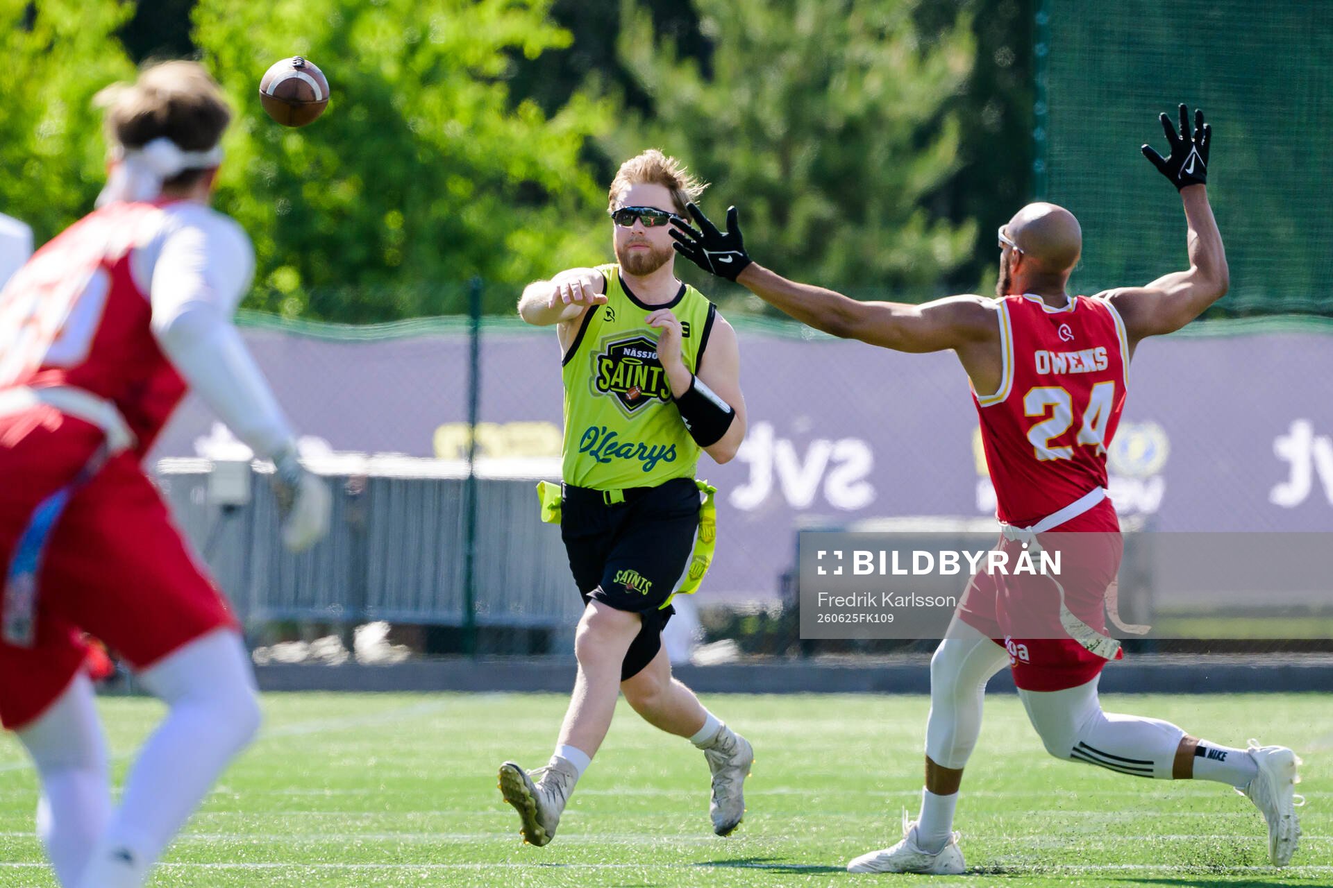 Nässjö Saints Hugo Petersson och Uppsala 86ers Sundiata