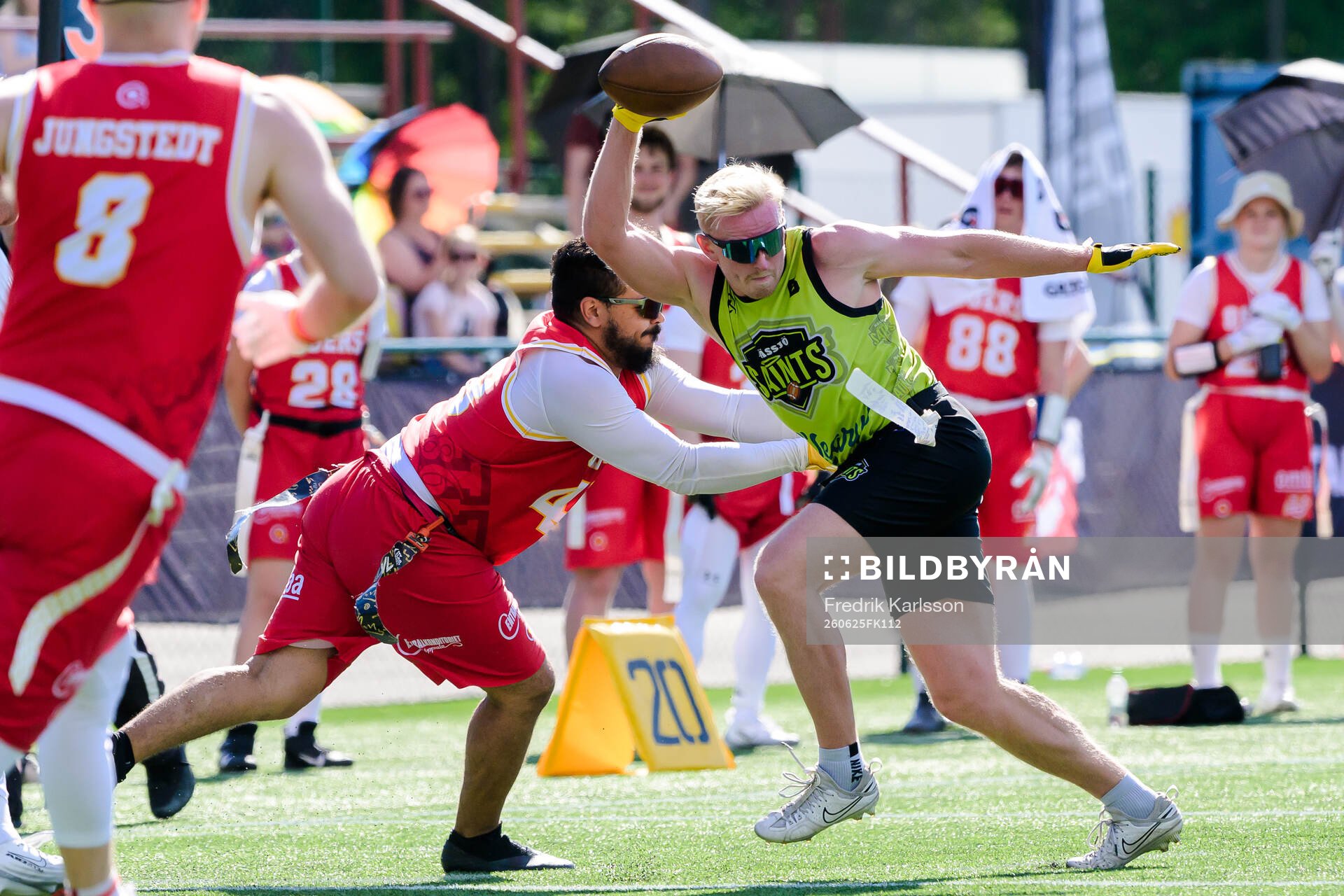 Uppsala 86ers Jakob Wolde Michael och Nässjö Saints Linus
