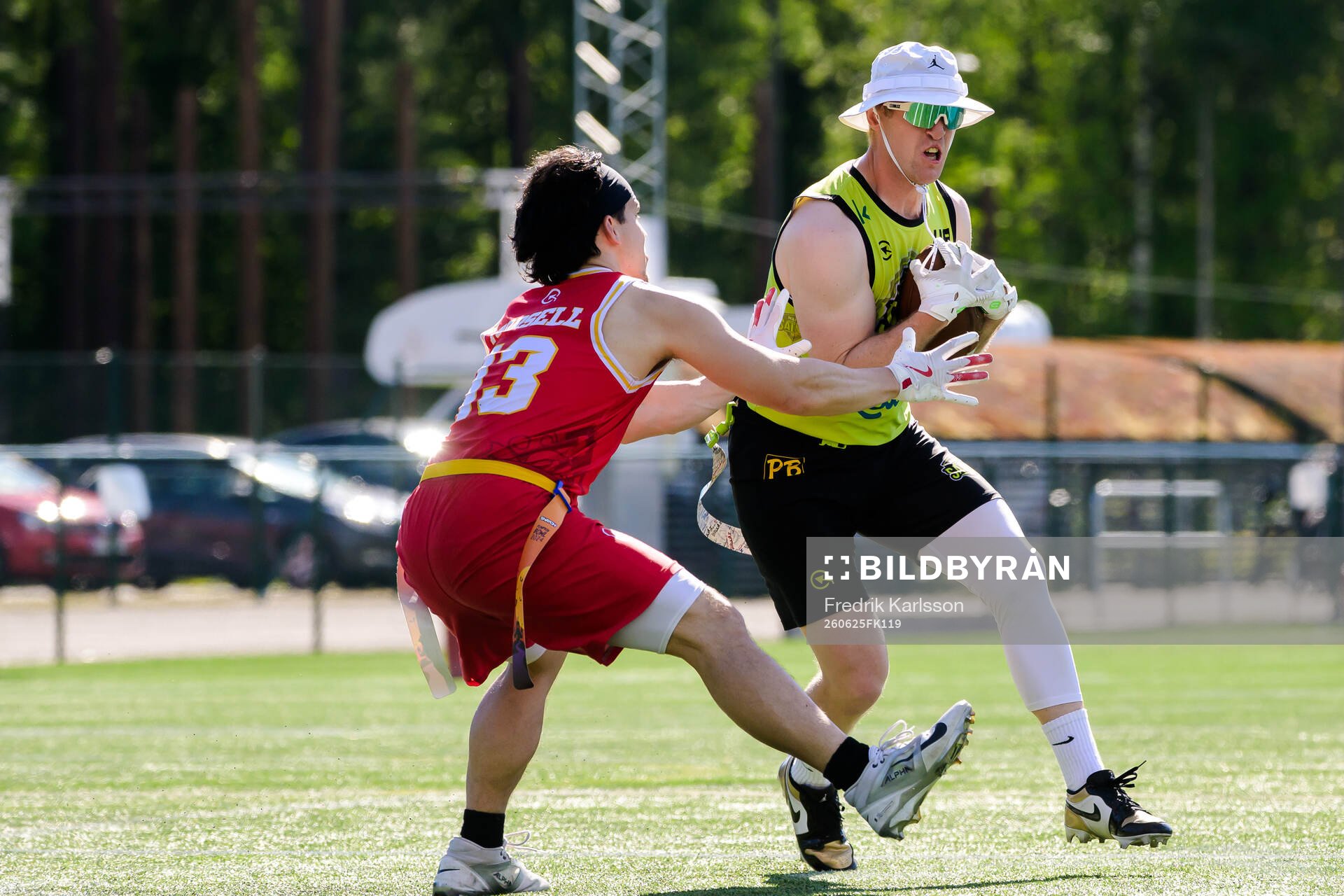Uppsala 86ers Erik Torsell och Nässjö Saints Pontus
