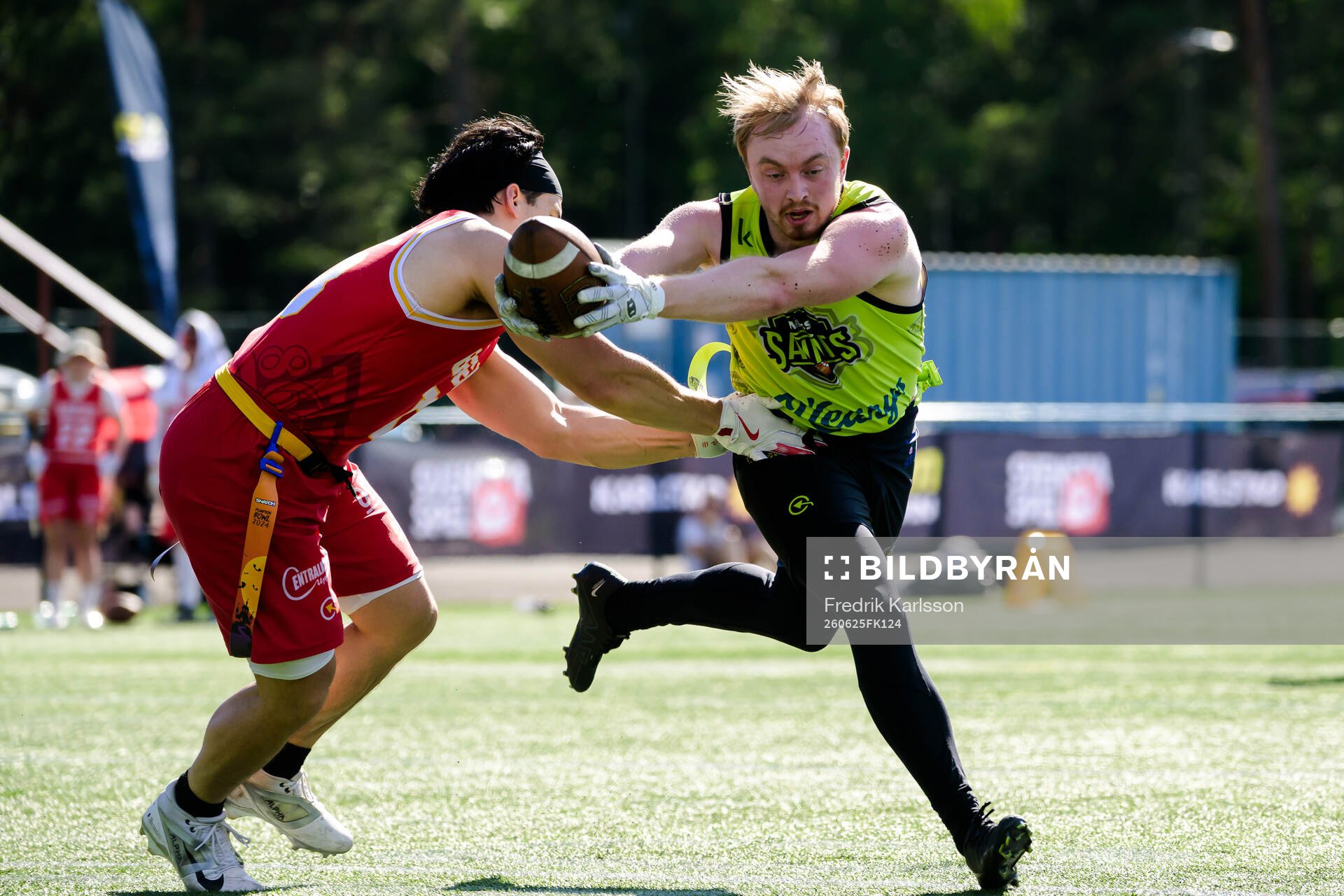 Uppsala 86ers Erik Torsell och Nässjö Saints Hugo
