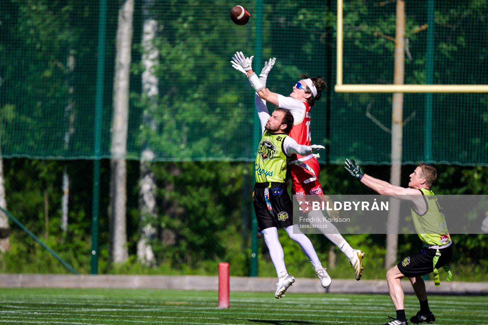 Nässjö Saints Markus Axelsson och Uppsala 86ers Andreas
