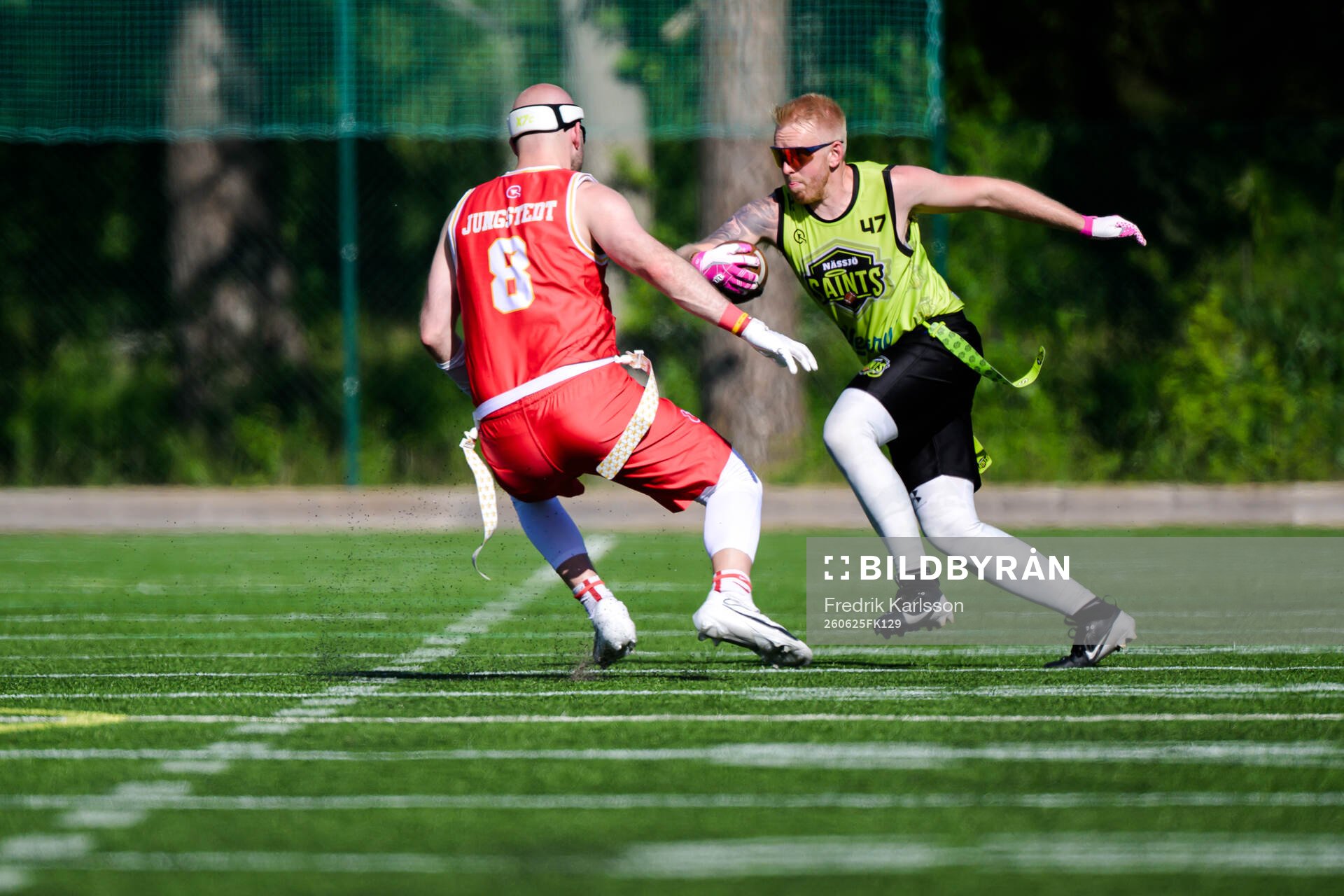 Uppsala 86ers Peder Jungstedt och Nässjö Saints Martin