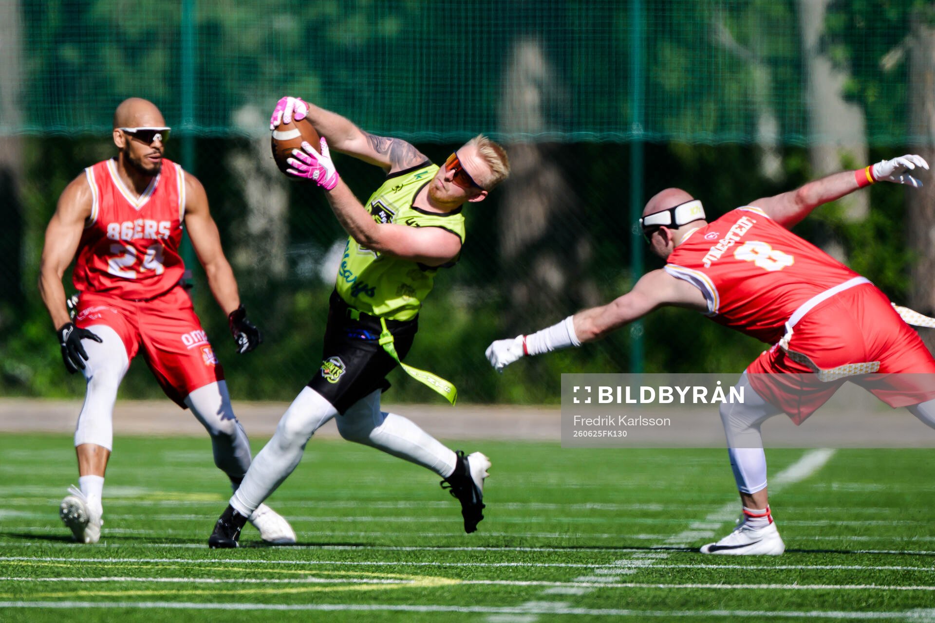 Nässjö Saints Martin Petersson och Uppsala 86ers Peder