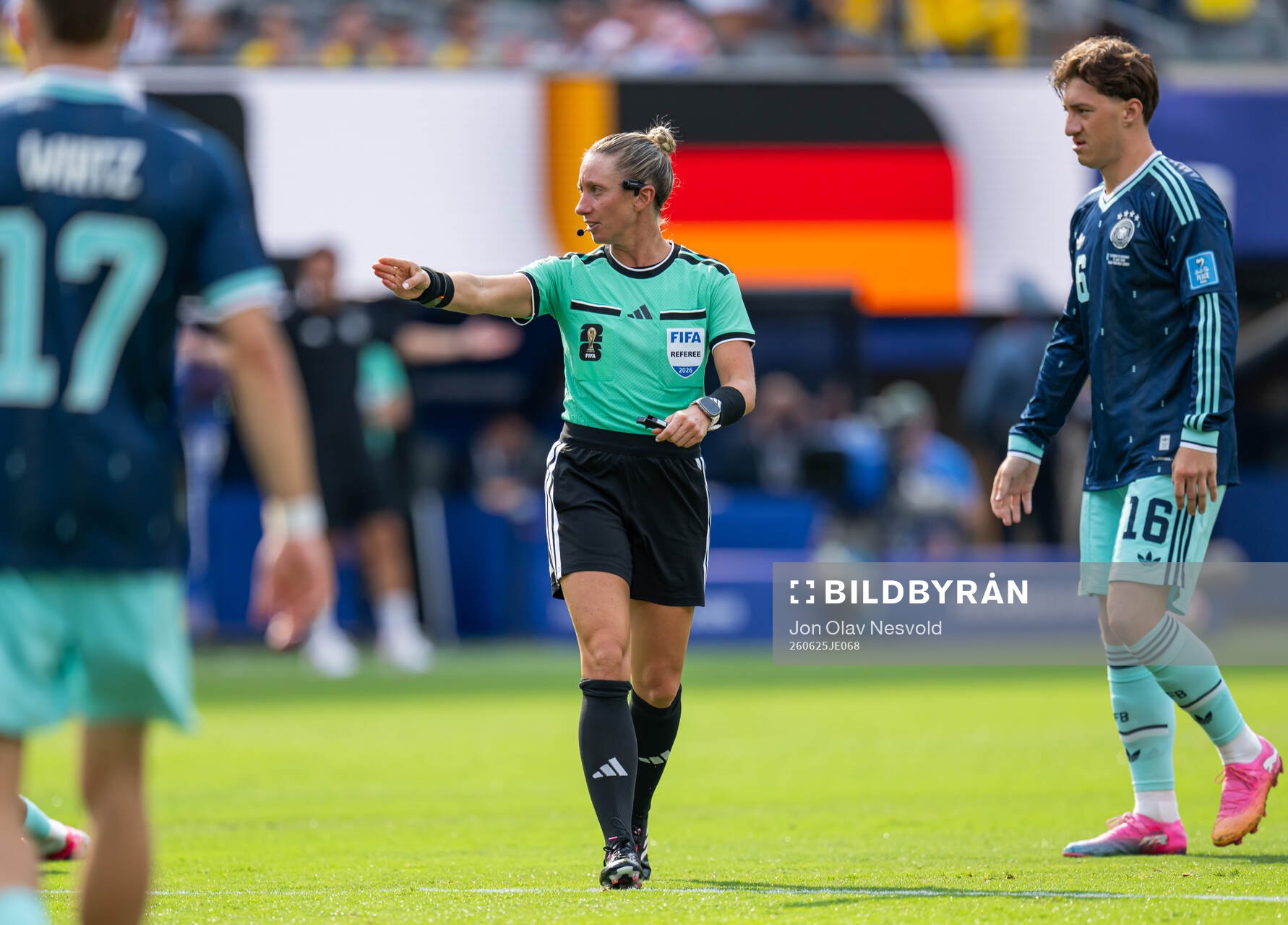 Referee Tori Penso