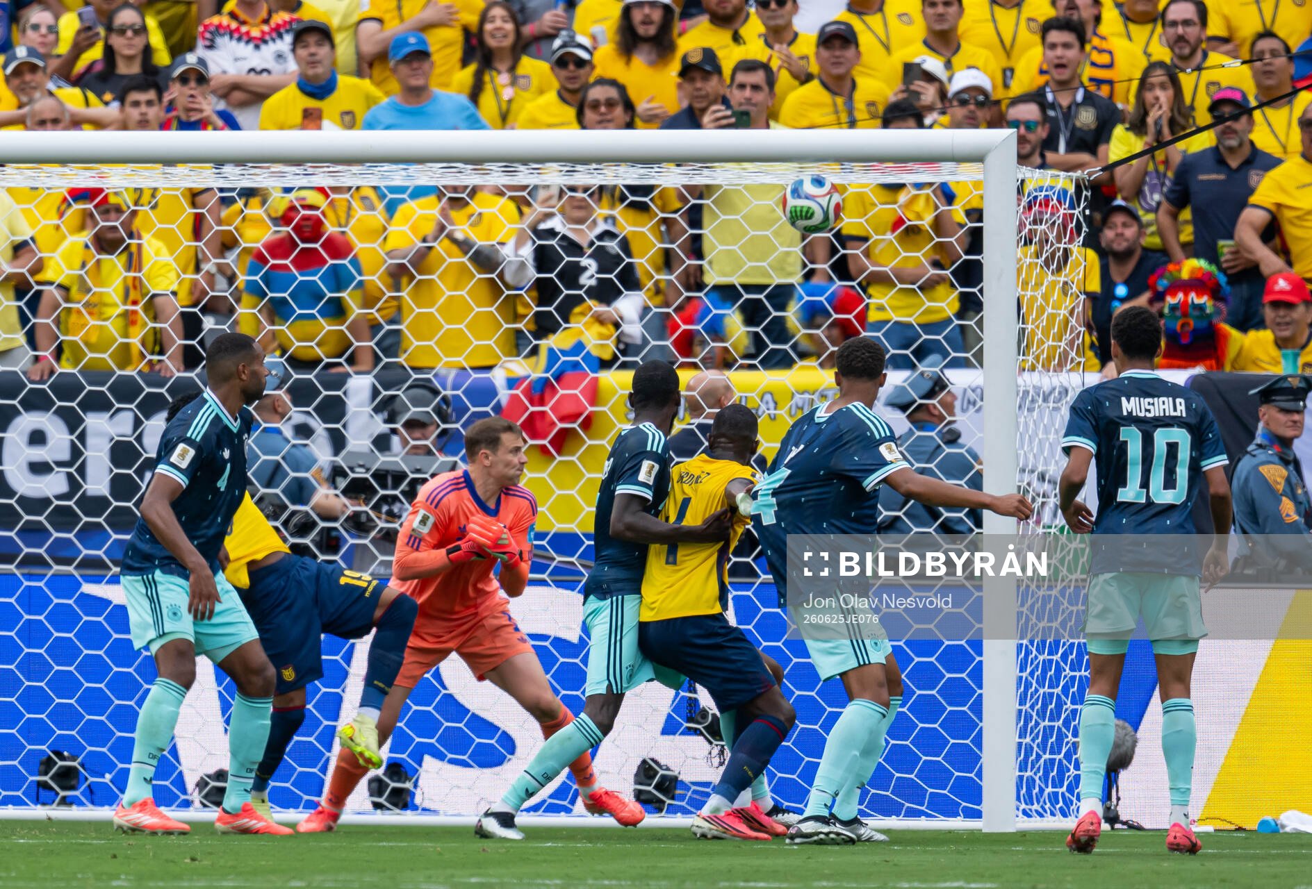during the FIFA World Cup 2026 group stage football match