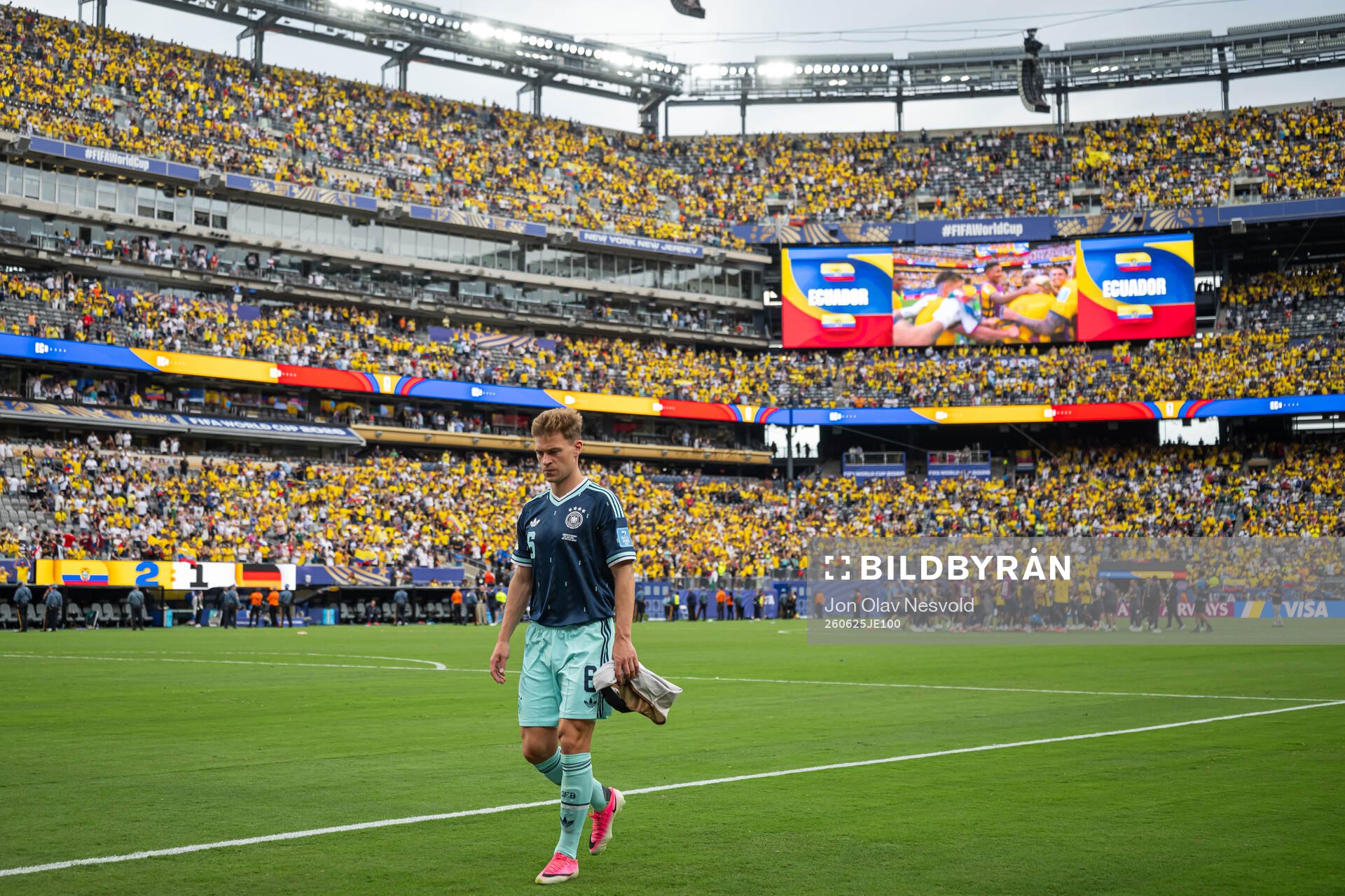 Joshua Kimmich of Germany looks dejected