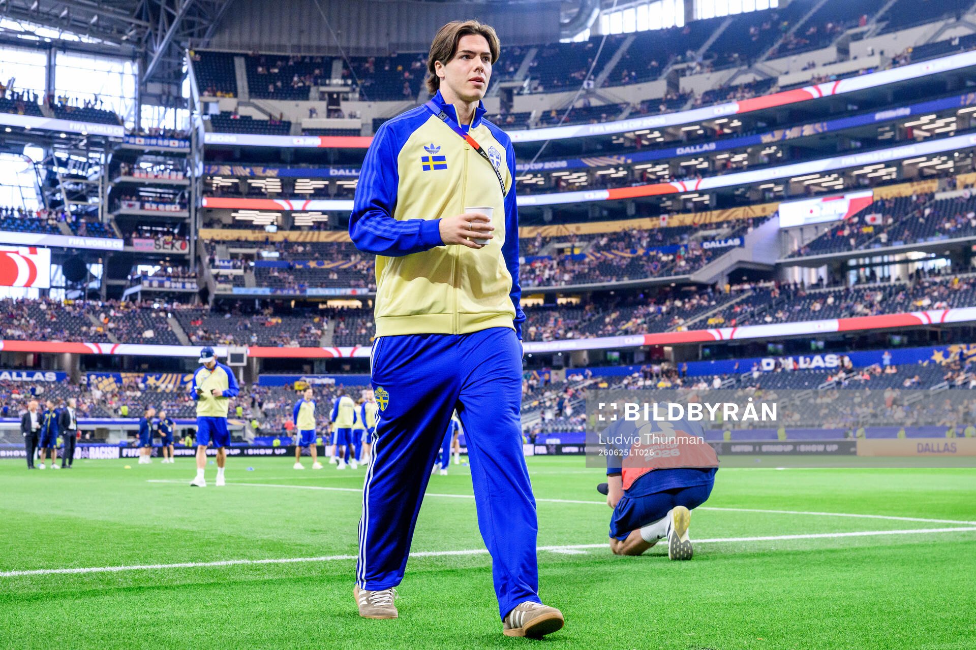Goalkeeper Jacob Widell Zetterström of Sweden