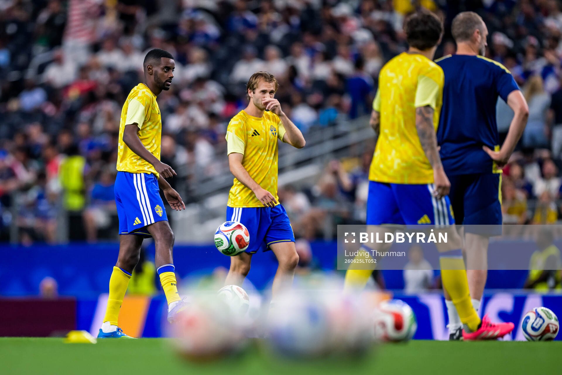 Alexander Isak of Sweden