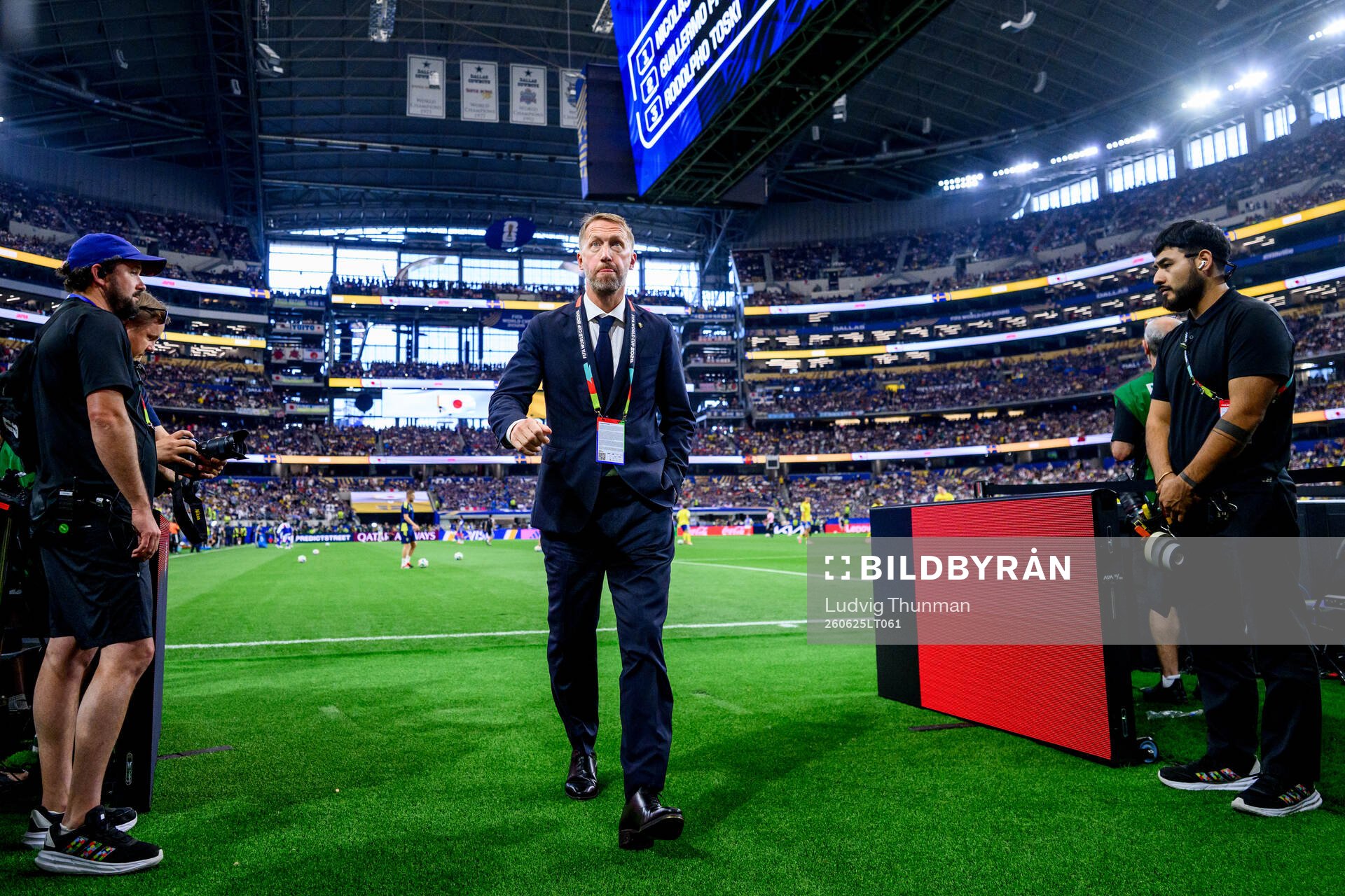 Head coach Graham Potter of Sweden