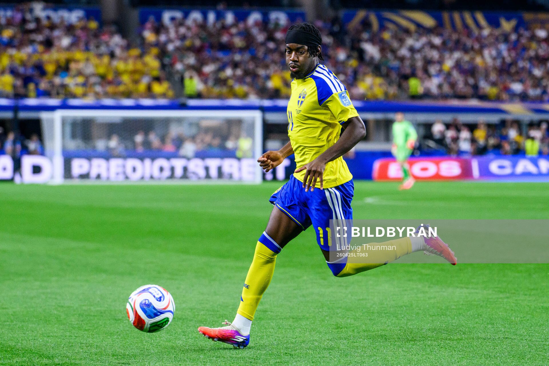 Anthony Elanga of Sweden