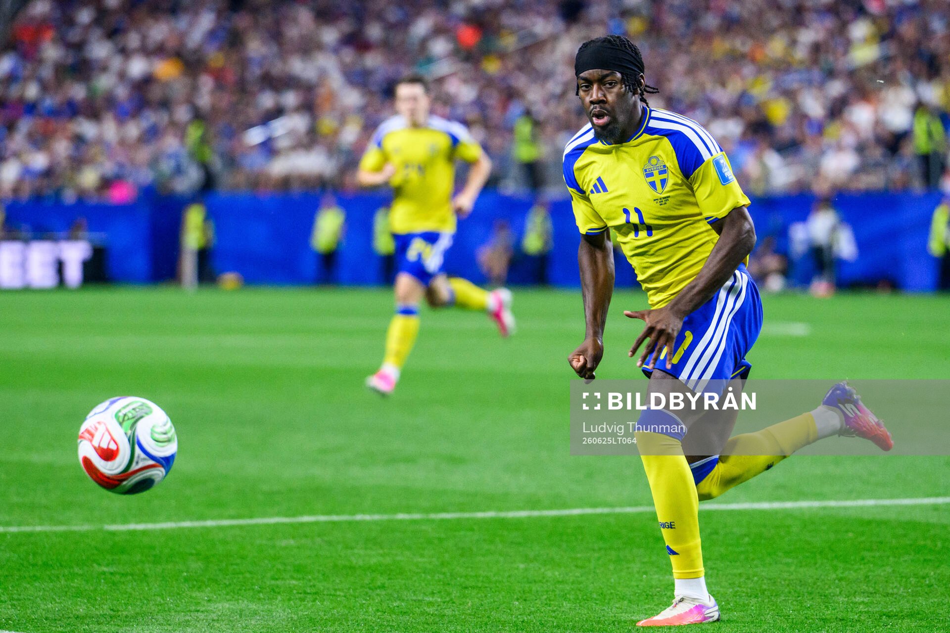 Anthony Elanga of Sweden