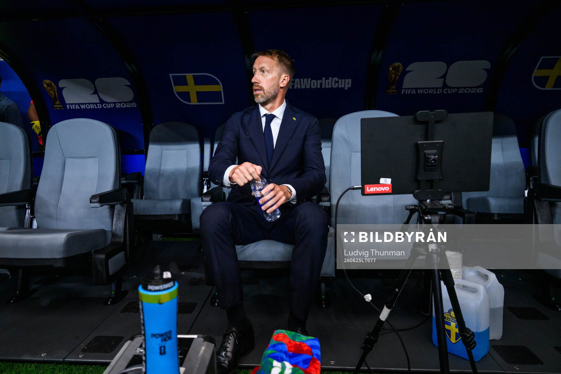 Head coach Graham Potter of Sweden