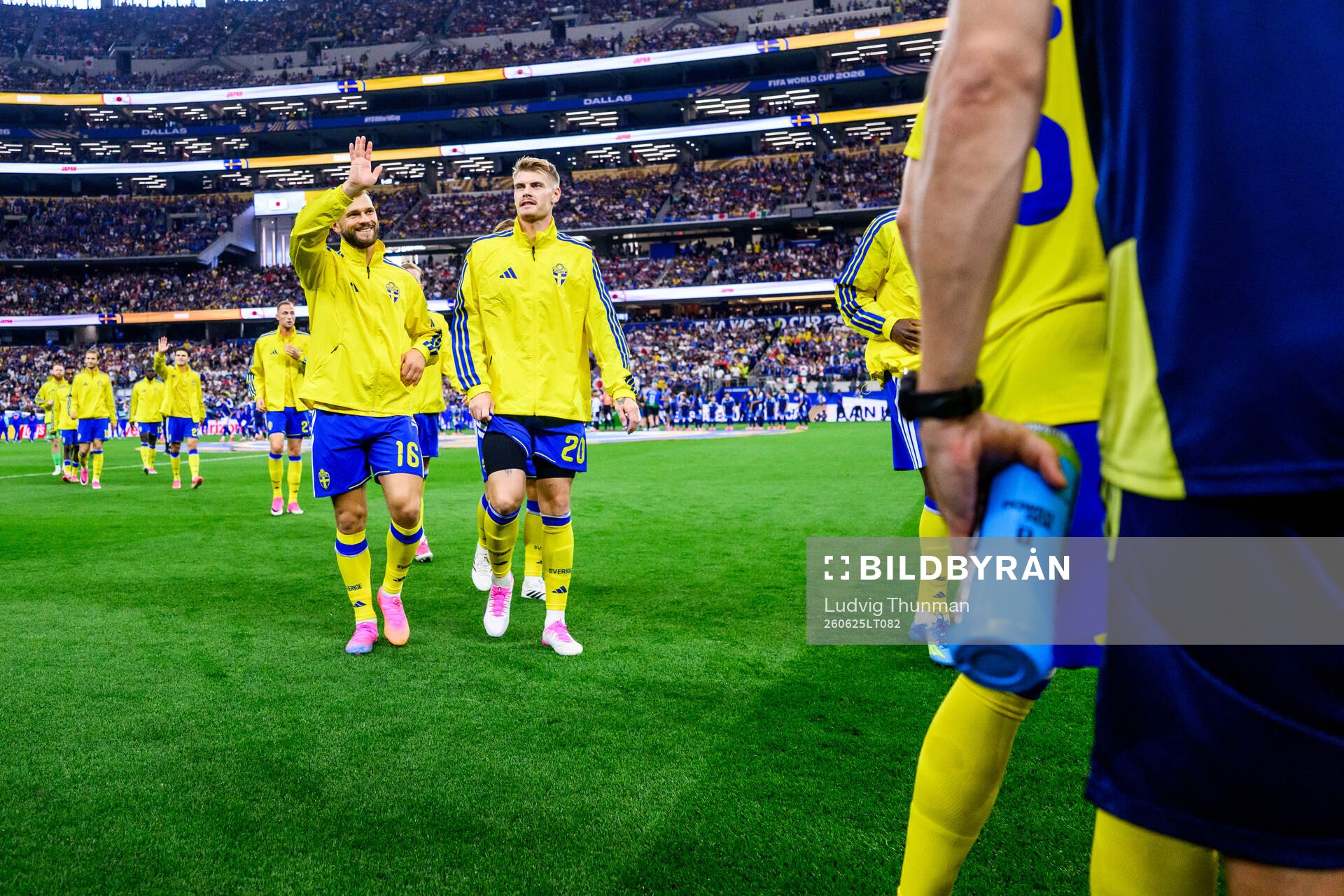 Jesper Karlström and Eric Smith of Sweden