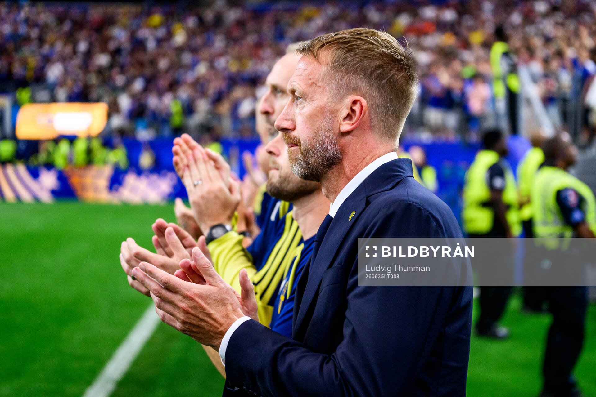 Head coach Graham Potter of Sweden