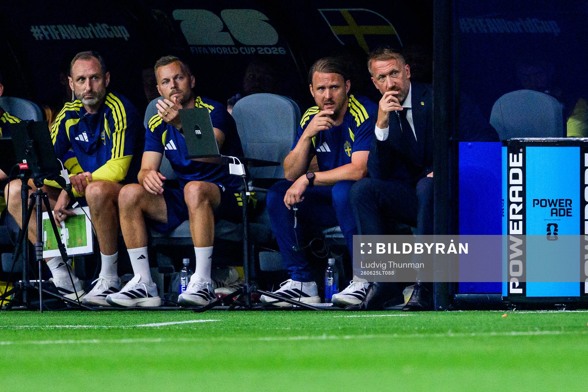 Head coach Graham Potter of Sweden