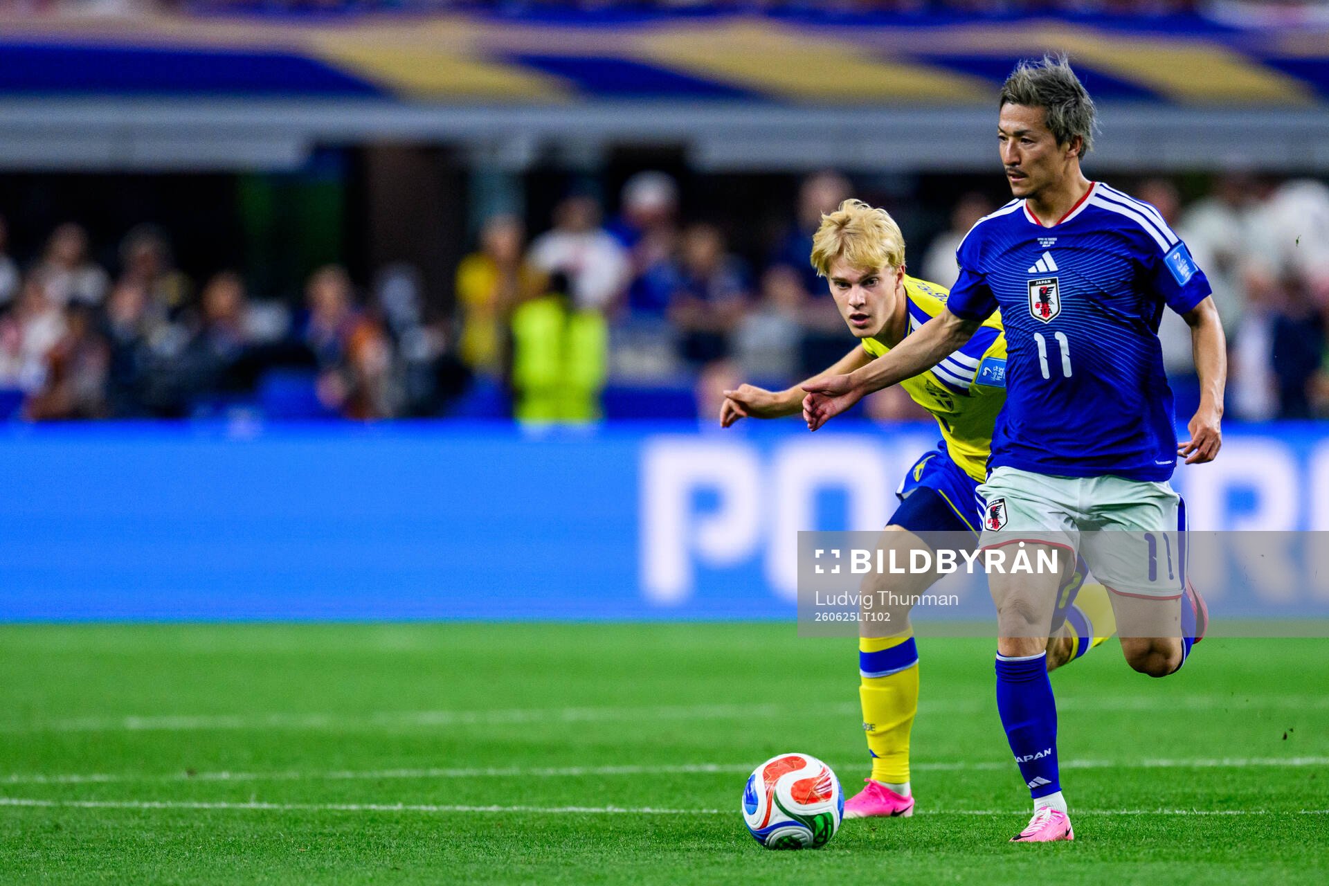 Lucas Bergvall of Sweden and Daizen Maeda of Japan