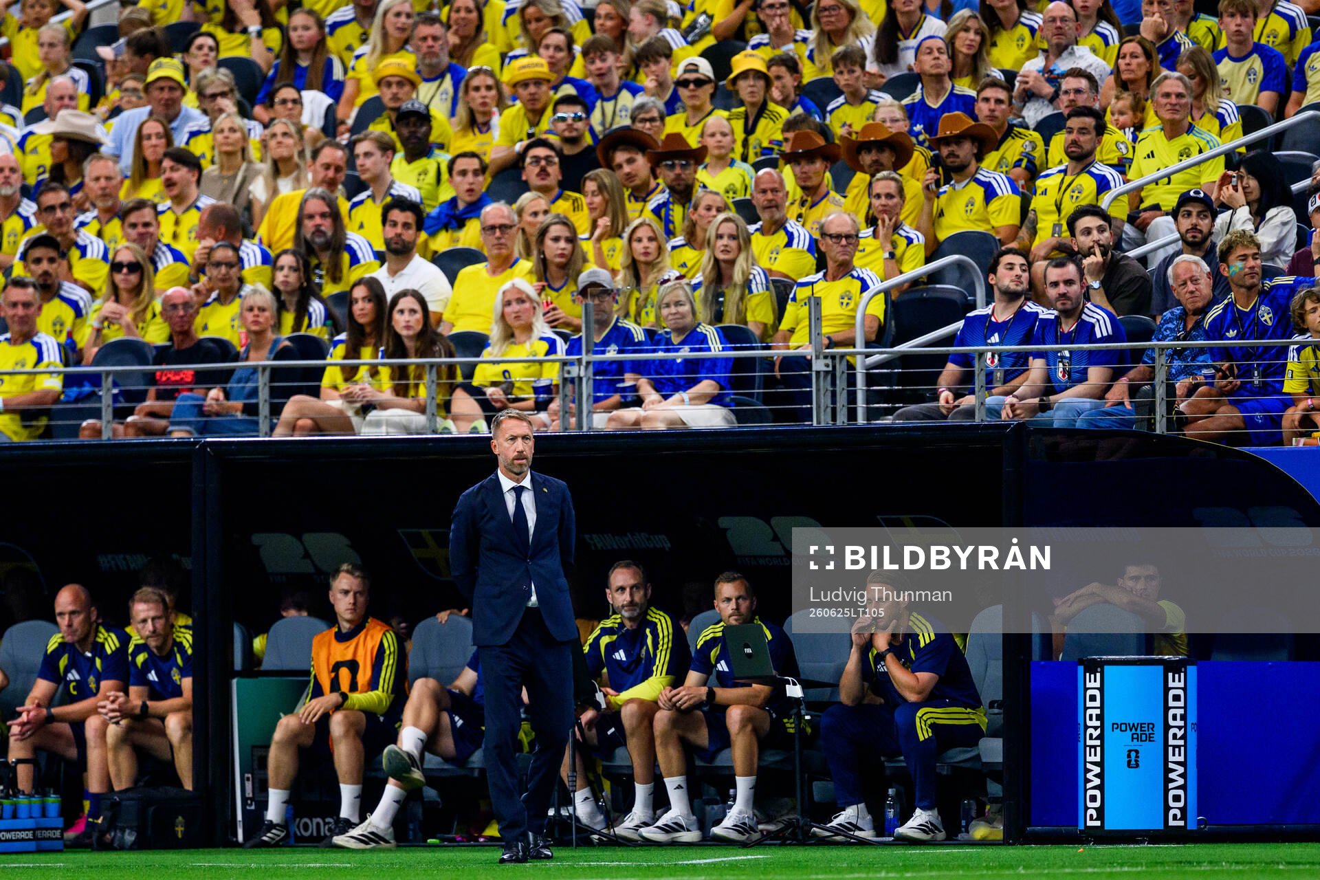 Head coach Graham Potter of Sweden
