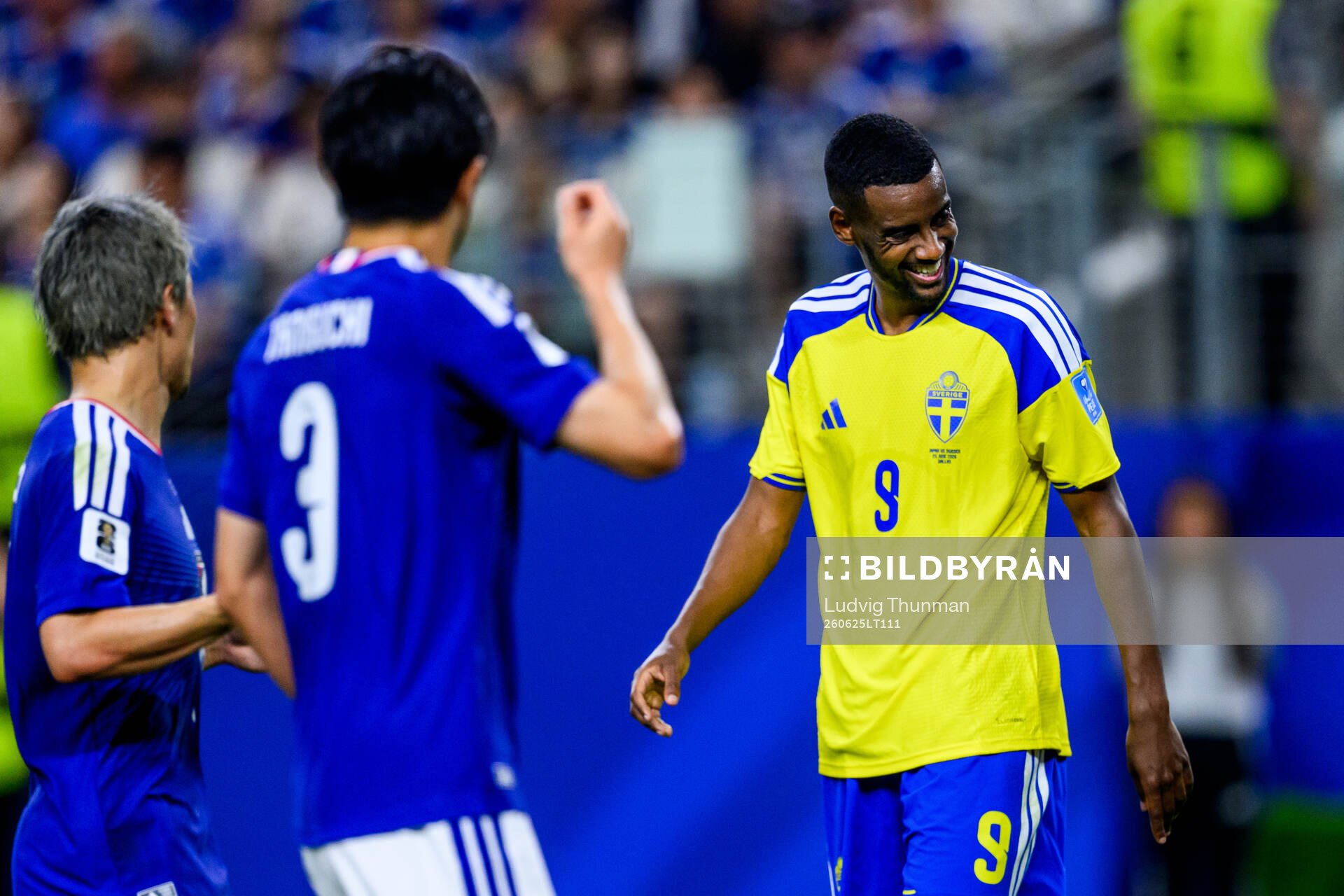 Alexander Isak of Sweden looks dejected