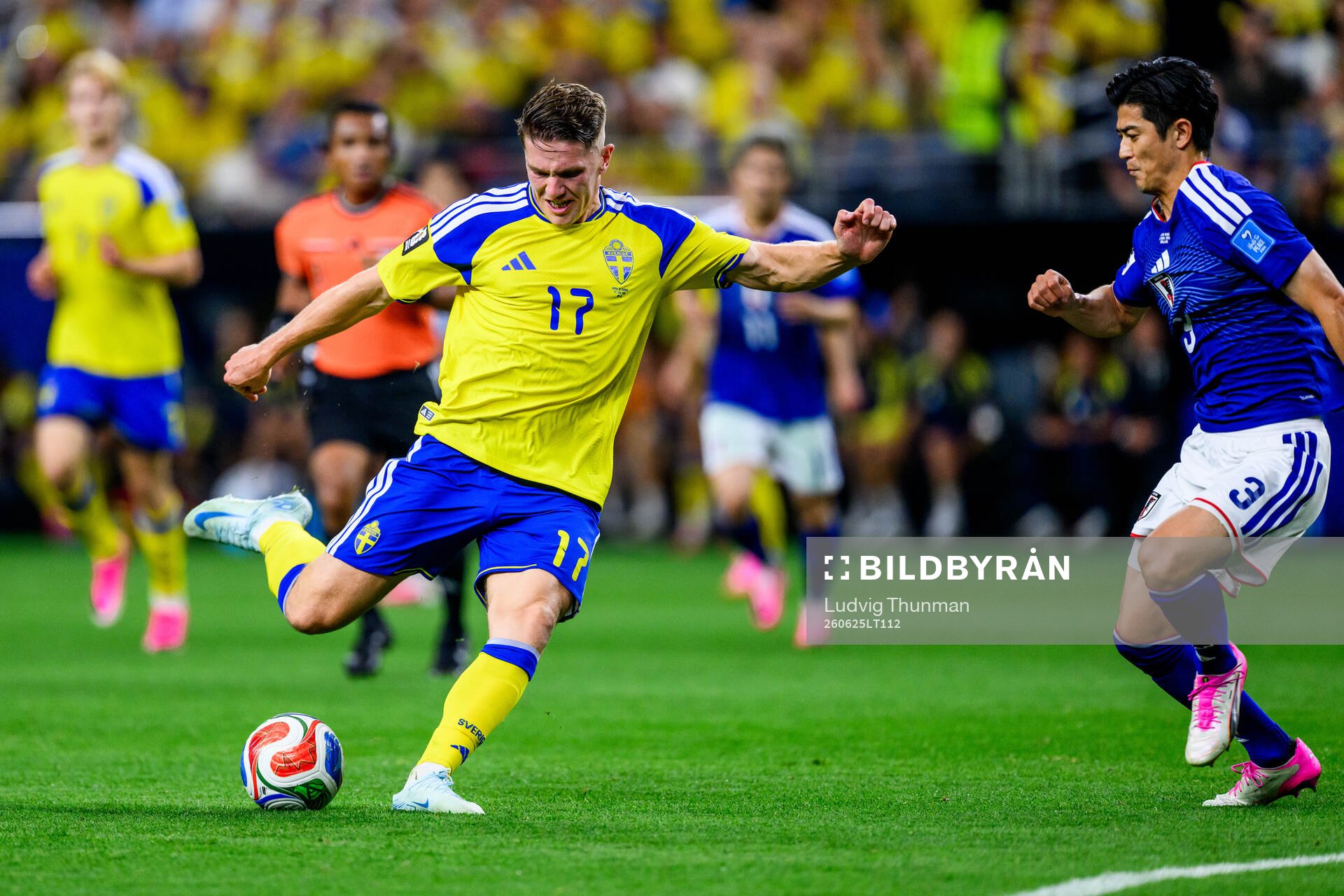 Viktor Gyökeres of Sweden
