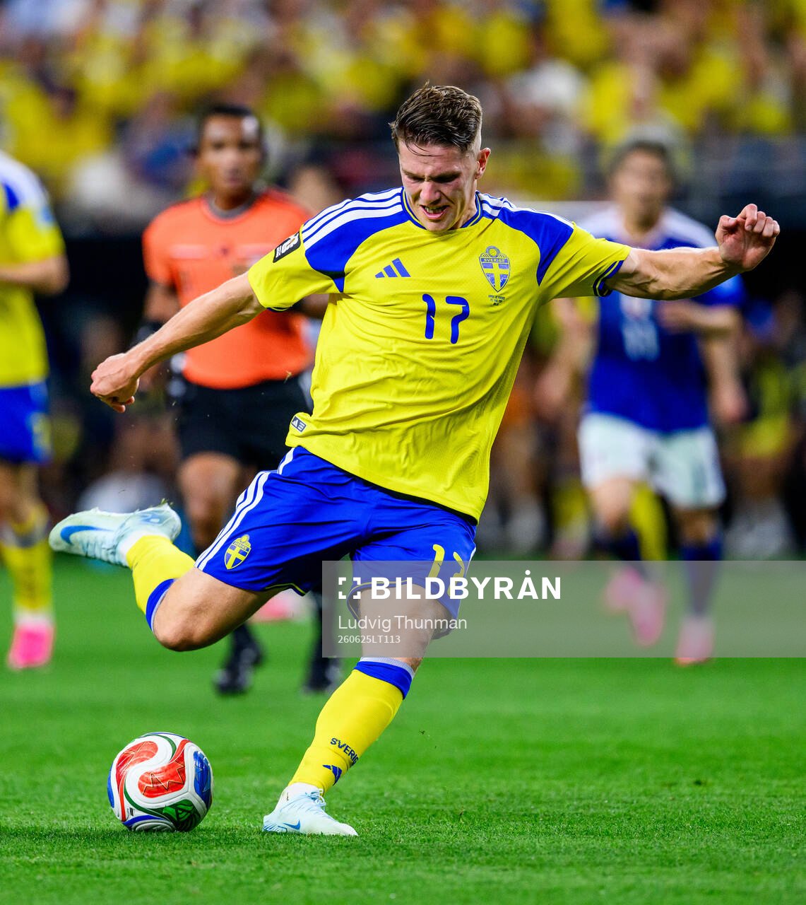Viktor Gyökeres of Sweden