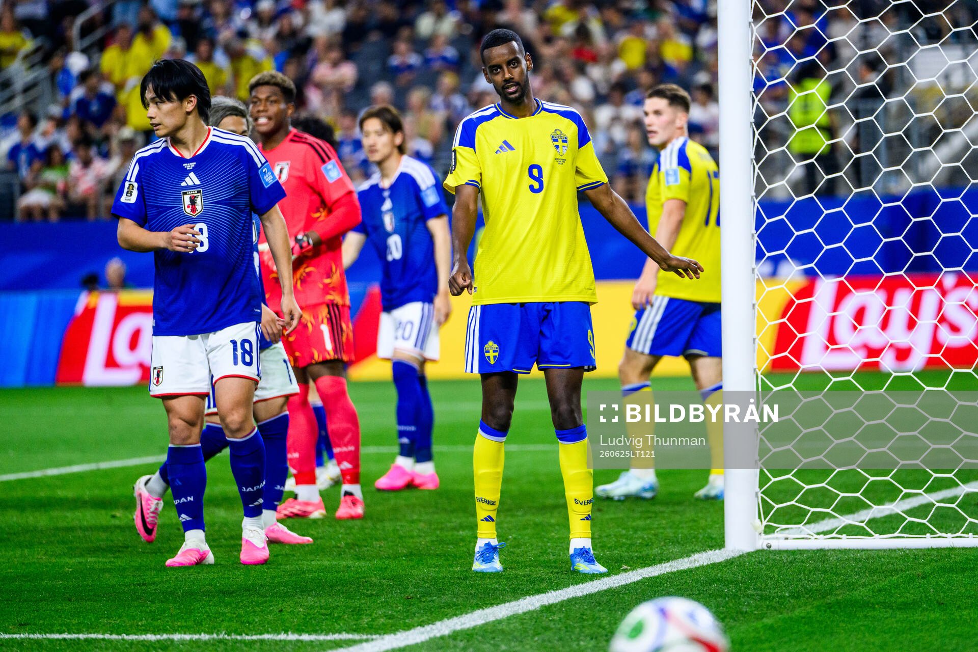 Alexander Isak of Sweden