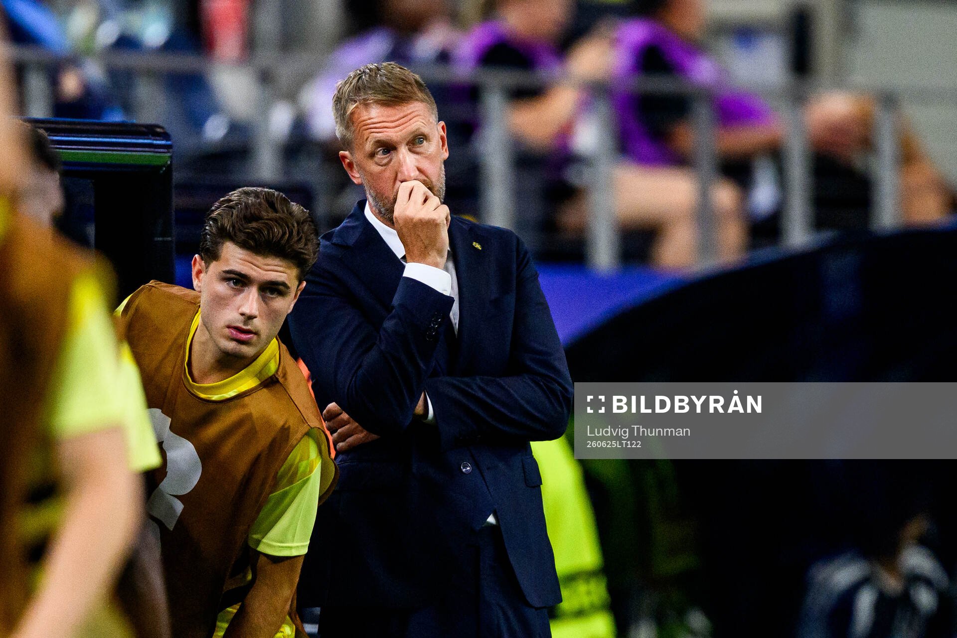Head coach Graham Potter of Sweden