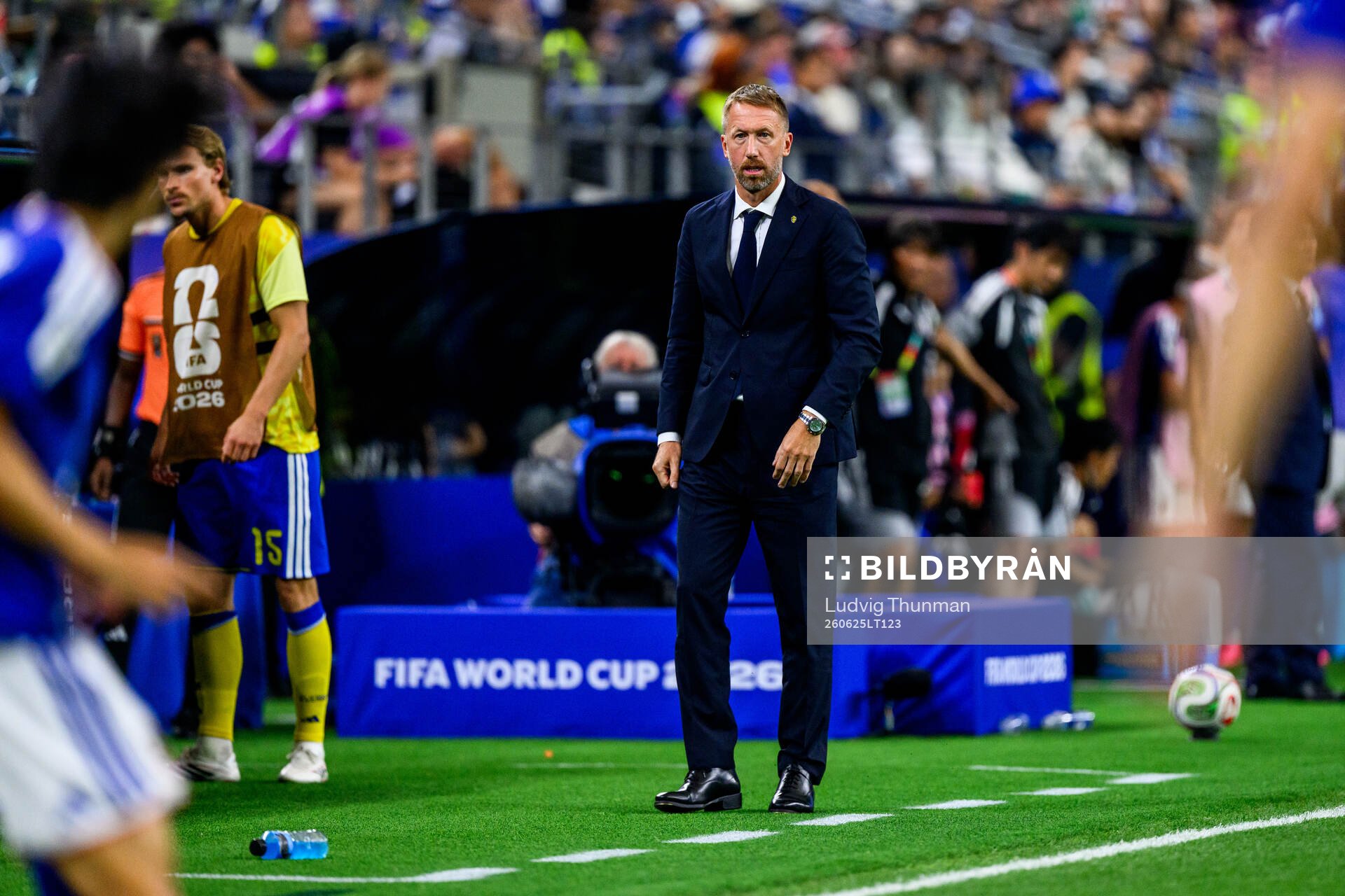 Head coach Graham Potter of Sweden