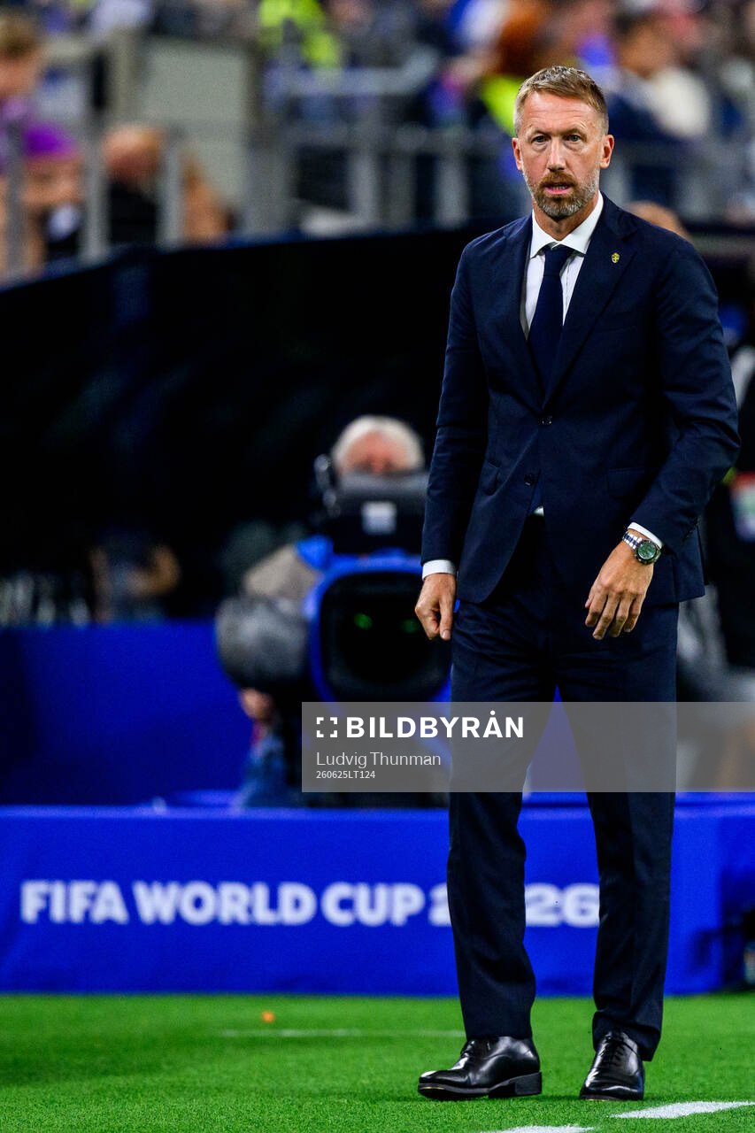 Head coach Graham Potter of Sweden