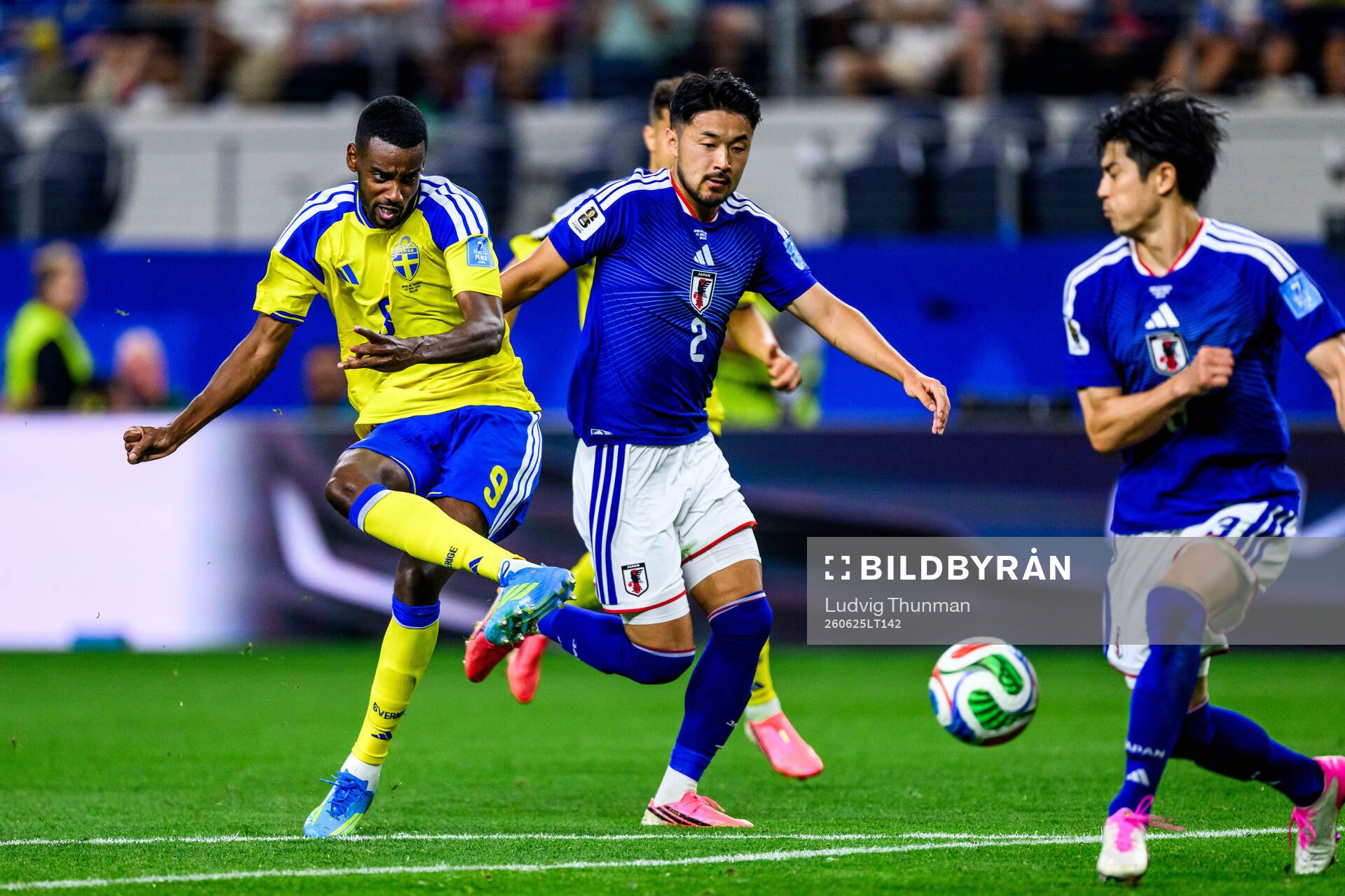 Alexander Isak of Sweden
