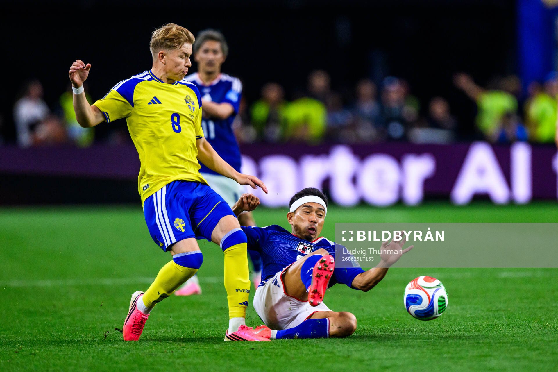 Daniel Svensson of Sweden and Yuto Nagatomo of Japan