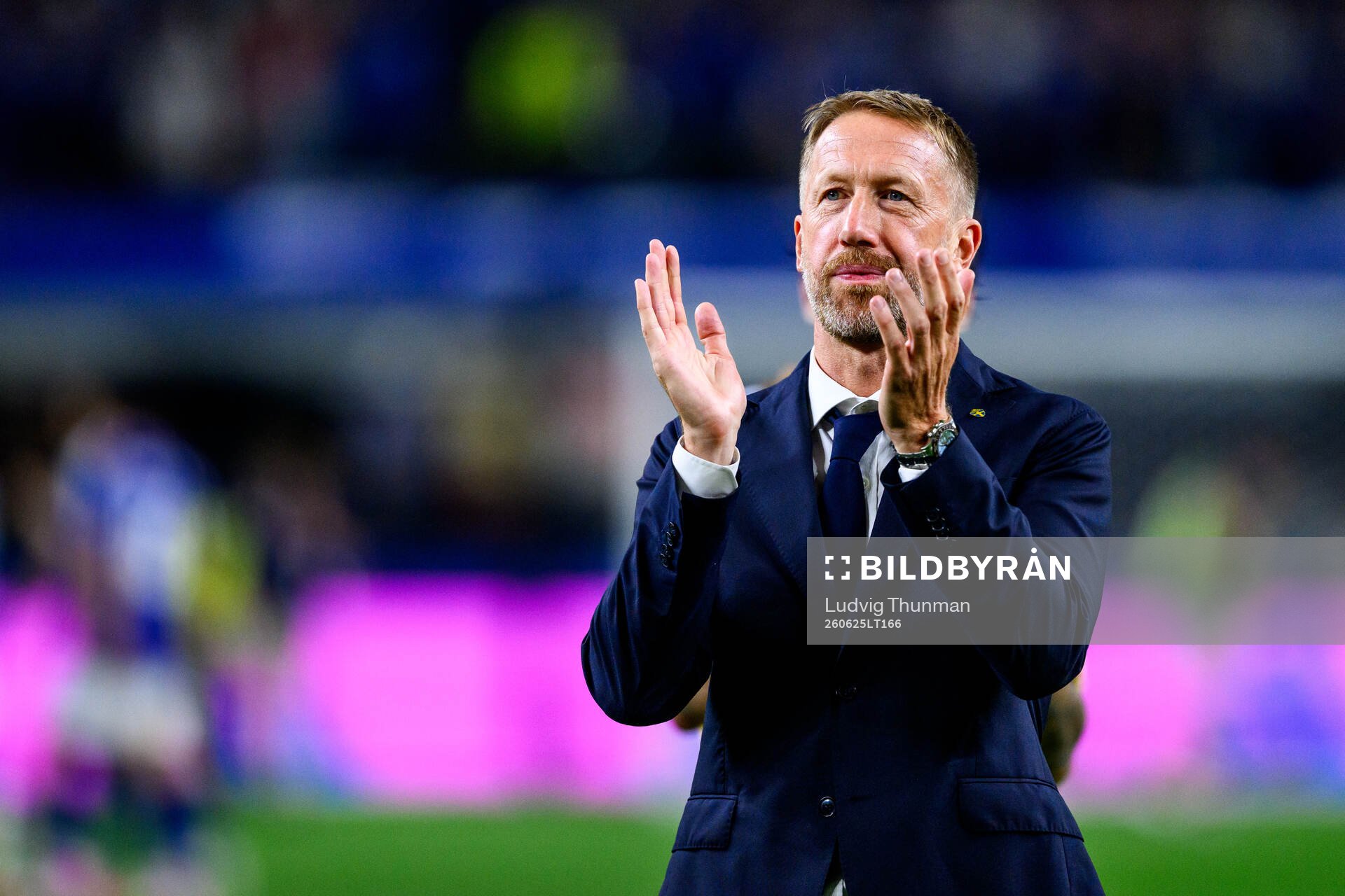 Head coach Graham Potter of Sweden