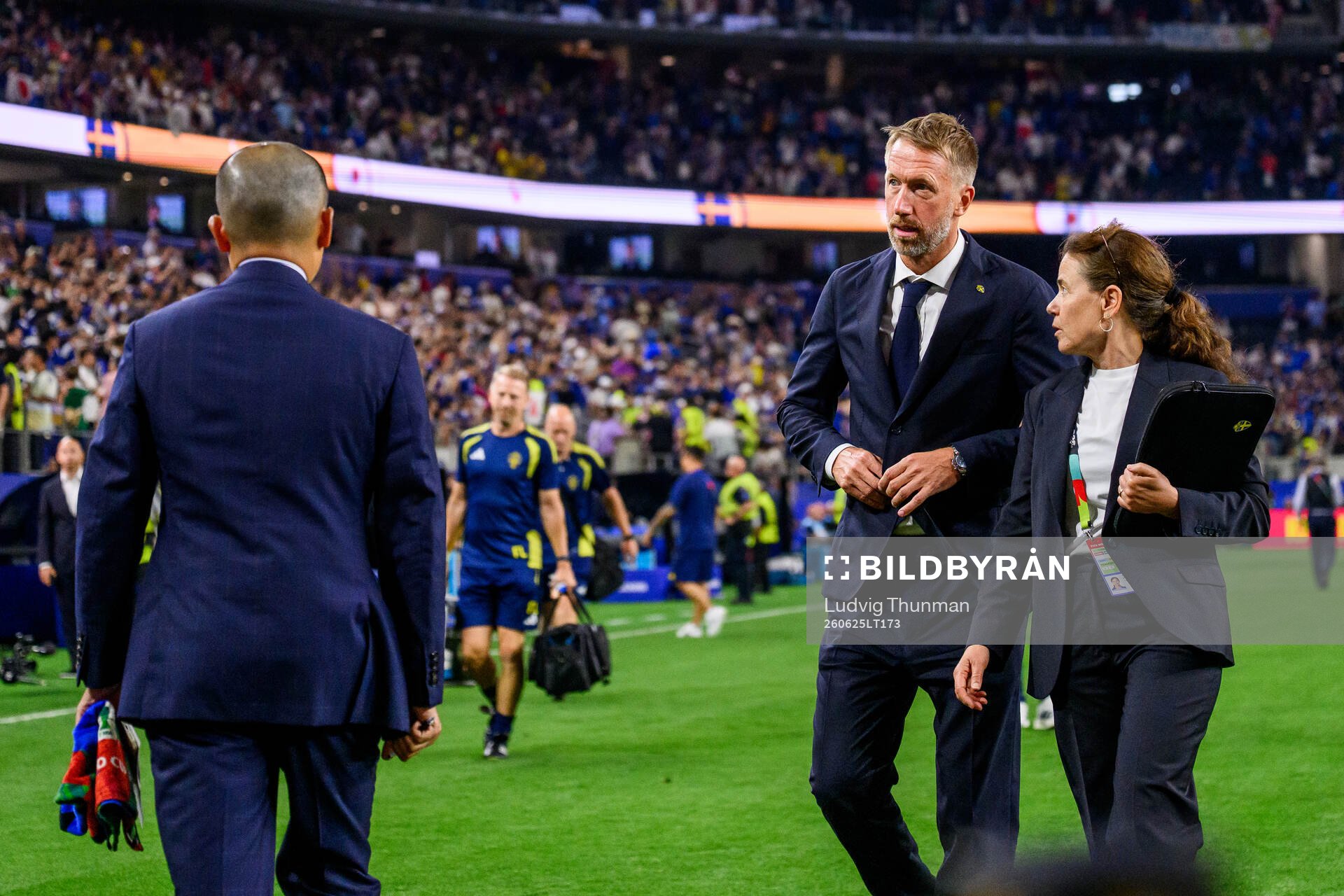 Head coach Graham Potter of Sweden
