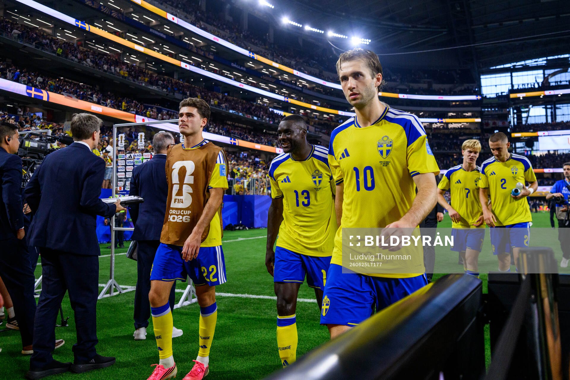 Ken Sema and Benjamin Nygren of Sweden