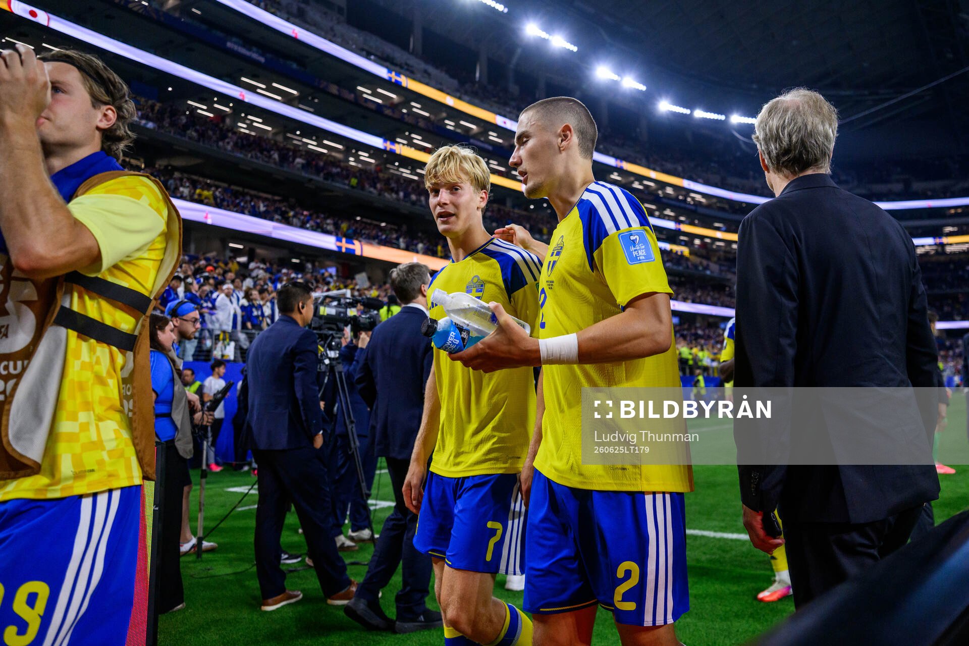 Lucas Bergvall and Gustaf Lagerbielke of Sweden