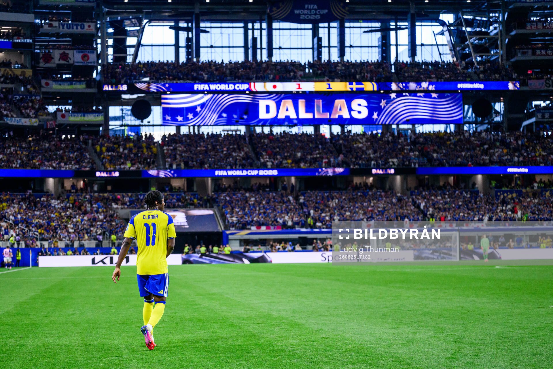 Anthony Elanga of Sweden