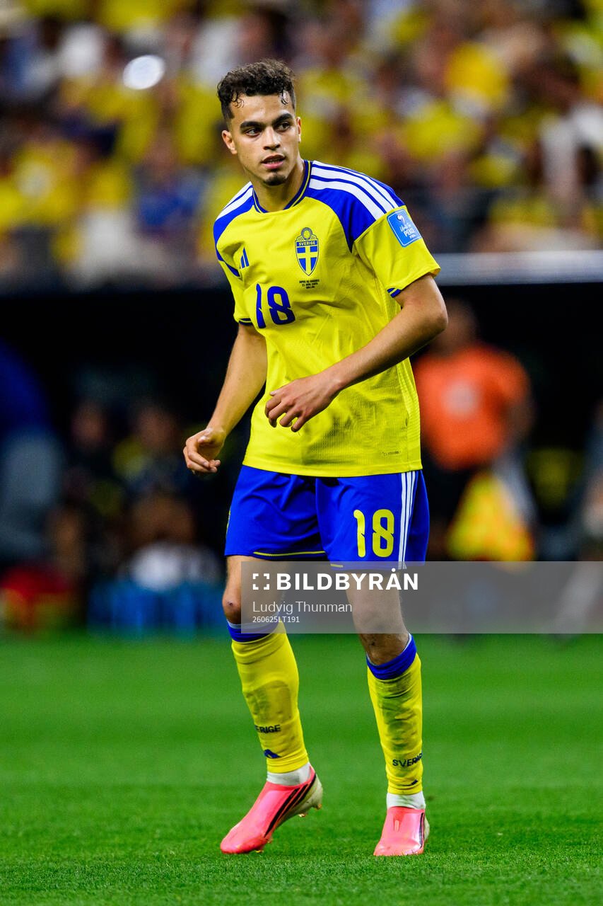 Yasin Ayari of Sweden