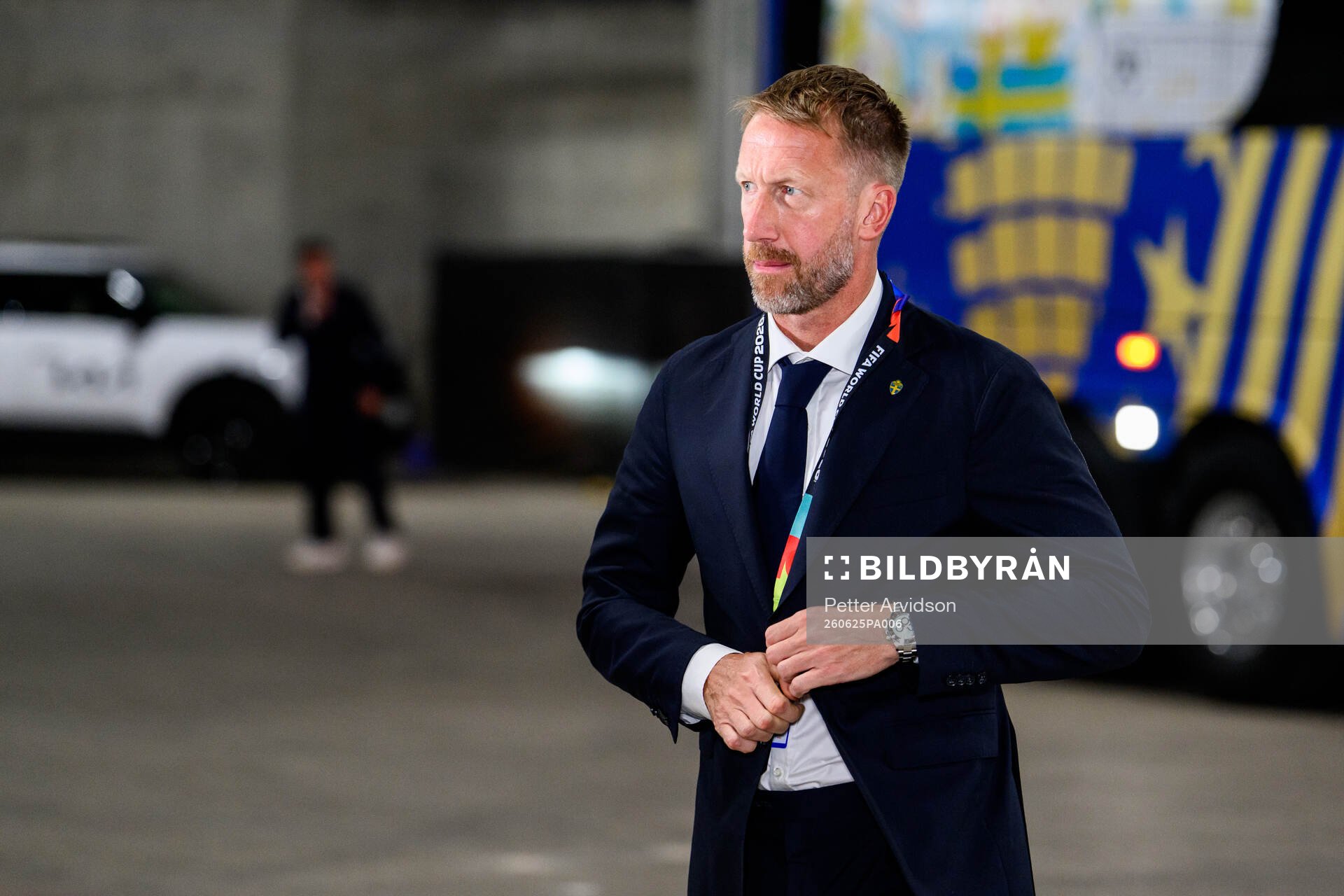 Head coach Graham Potter of Sweden
