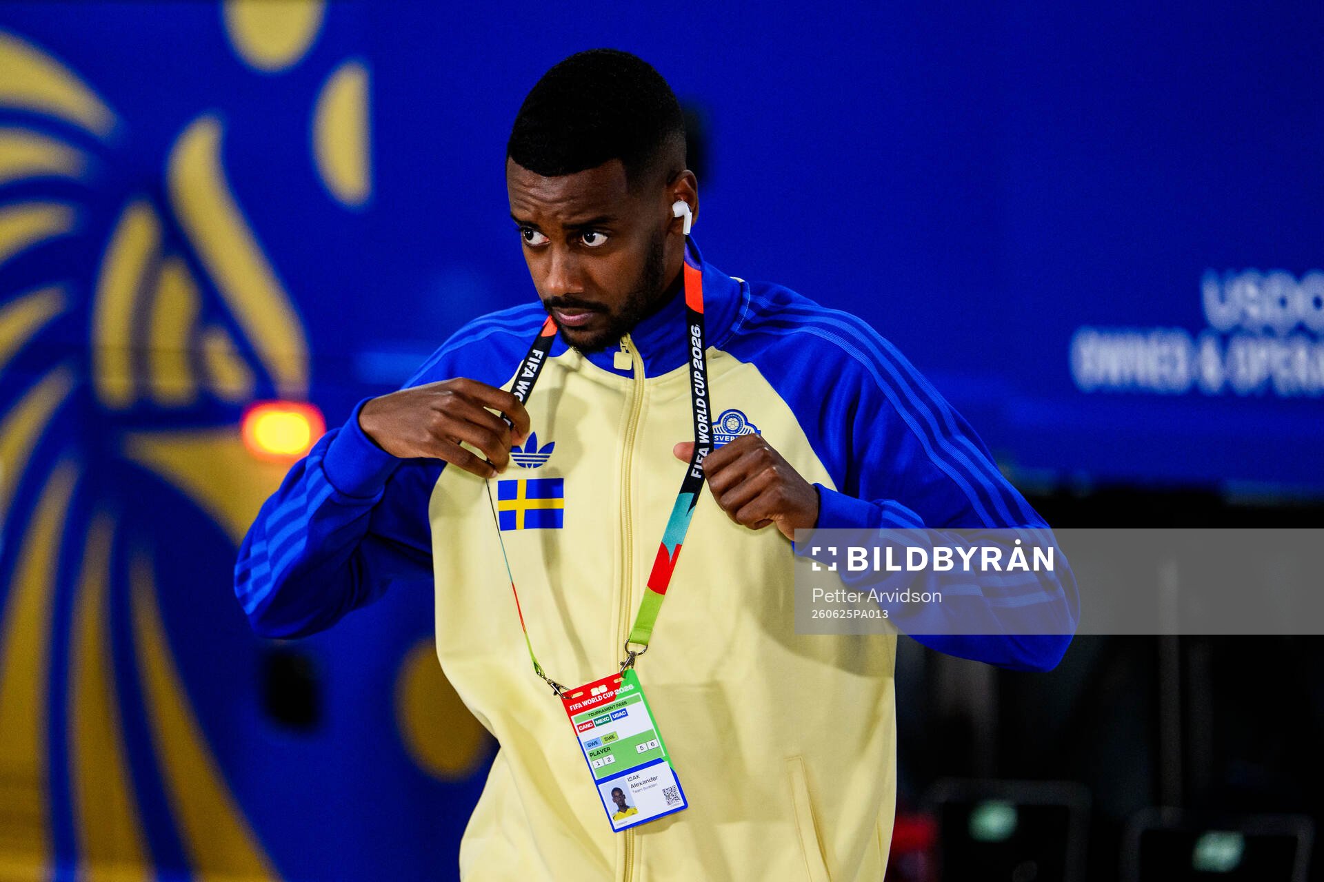Alexander Isak of Sweden