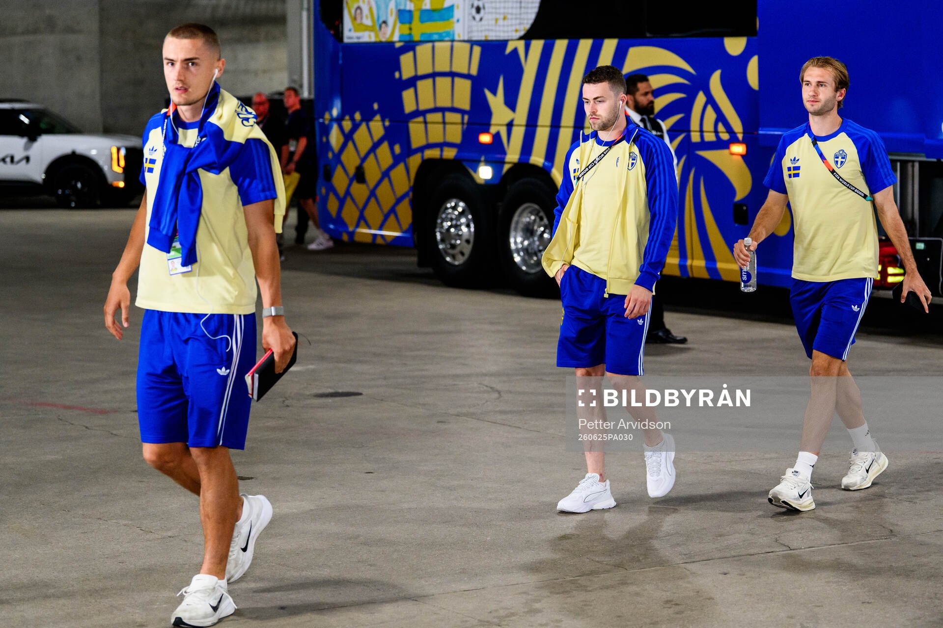 Gustaf Lagerbielke, Gabriel Gudmundsson and Benjamin Nygren