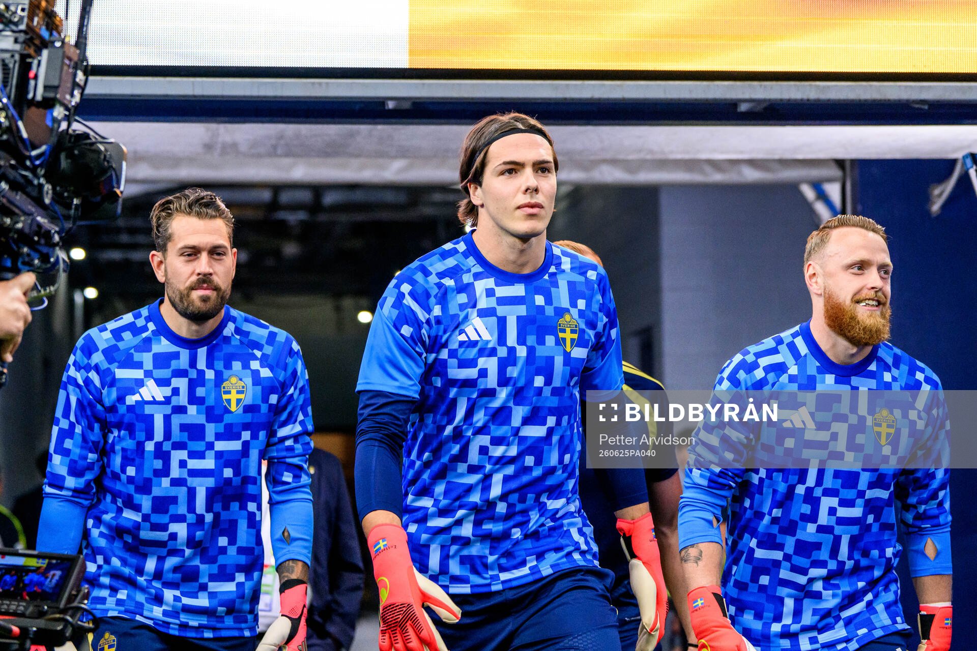 Goalkeeper Kristoffer Nordfeldt, goalkeeper Jacob Widell